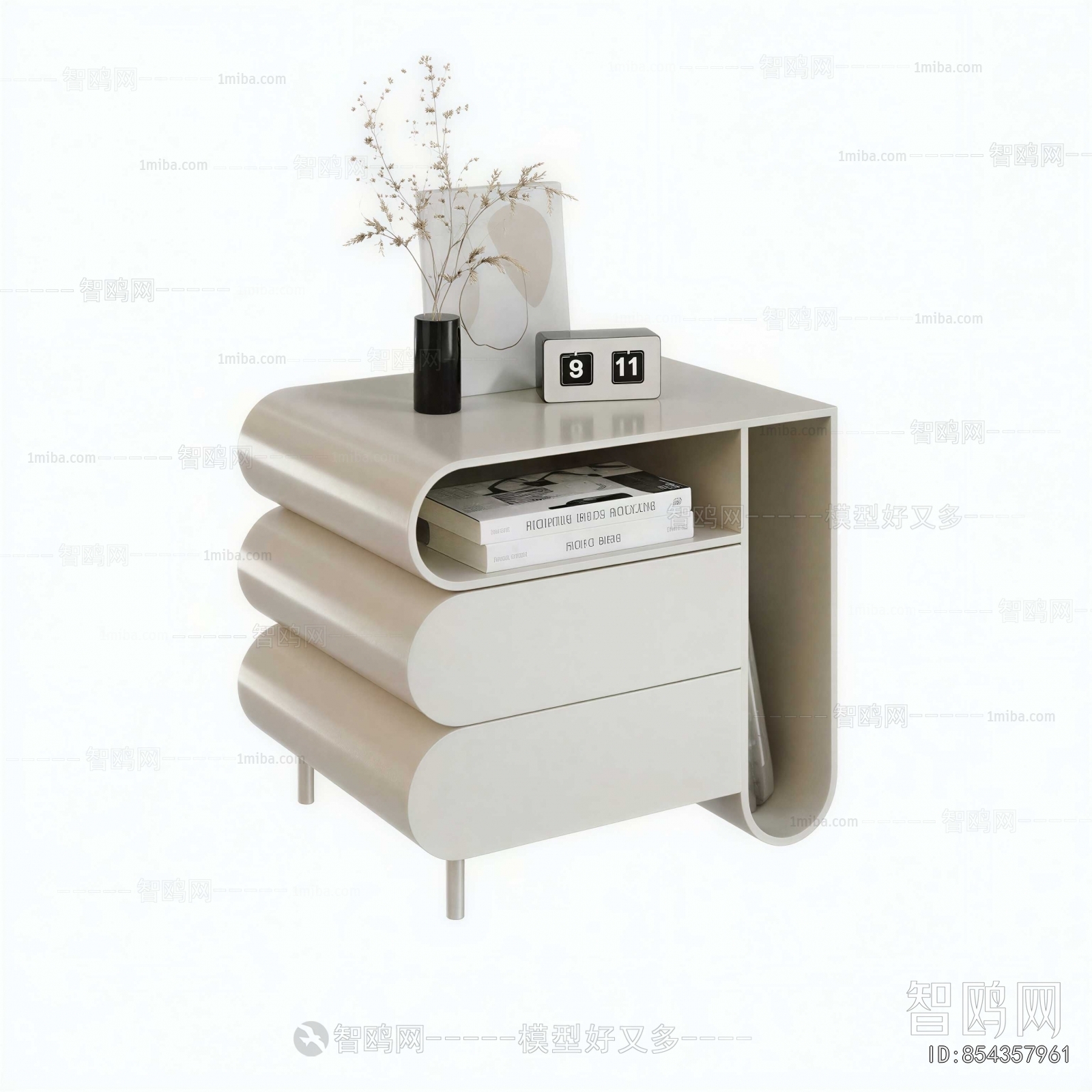 Modern Bedside Cupboard