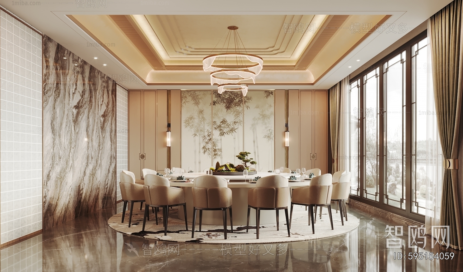 New Chinese Style Restaurant Box