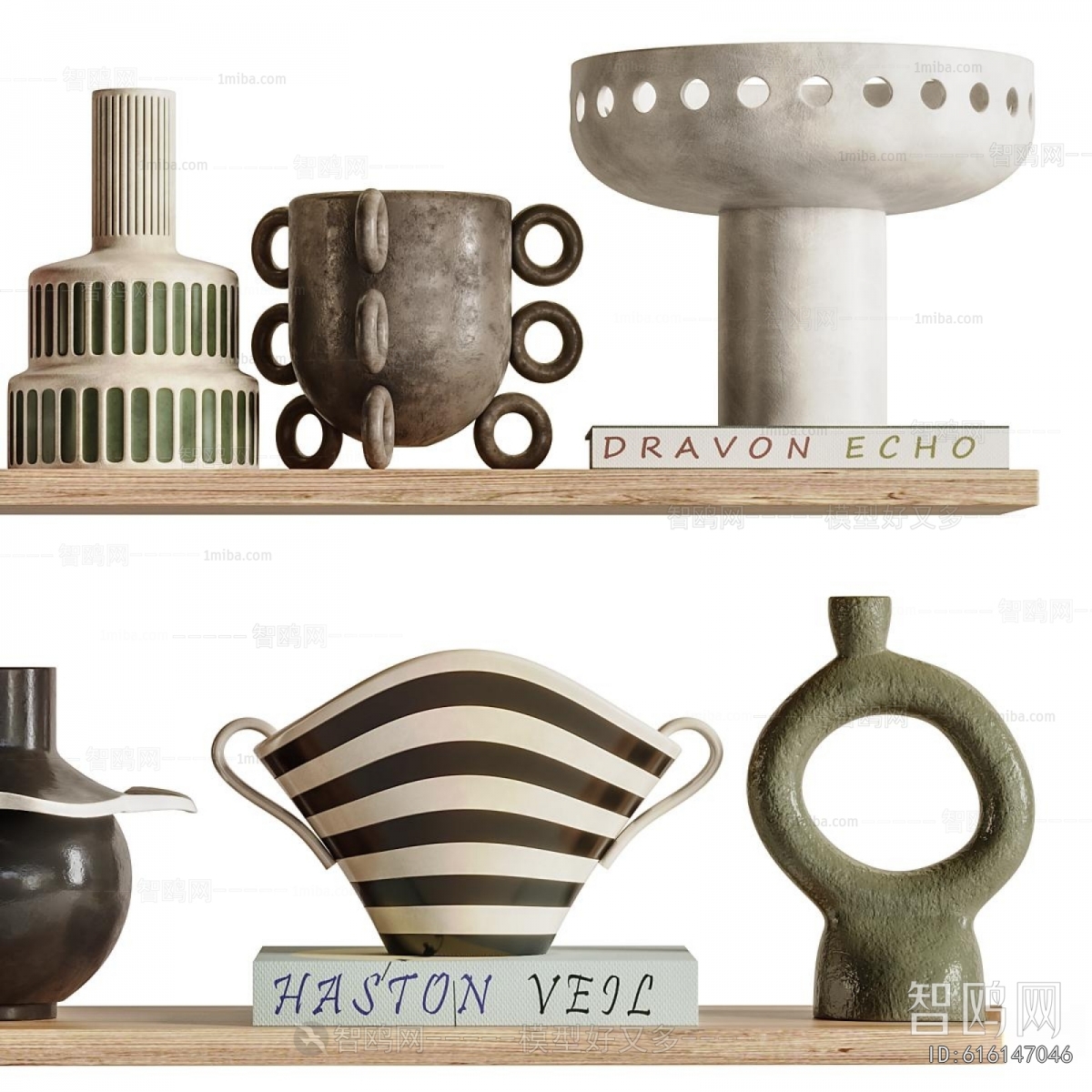 Wabi-sabi Style Clay Pot