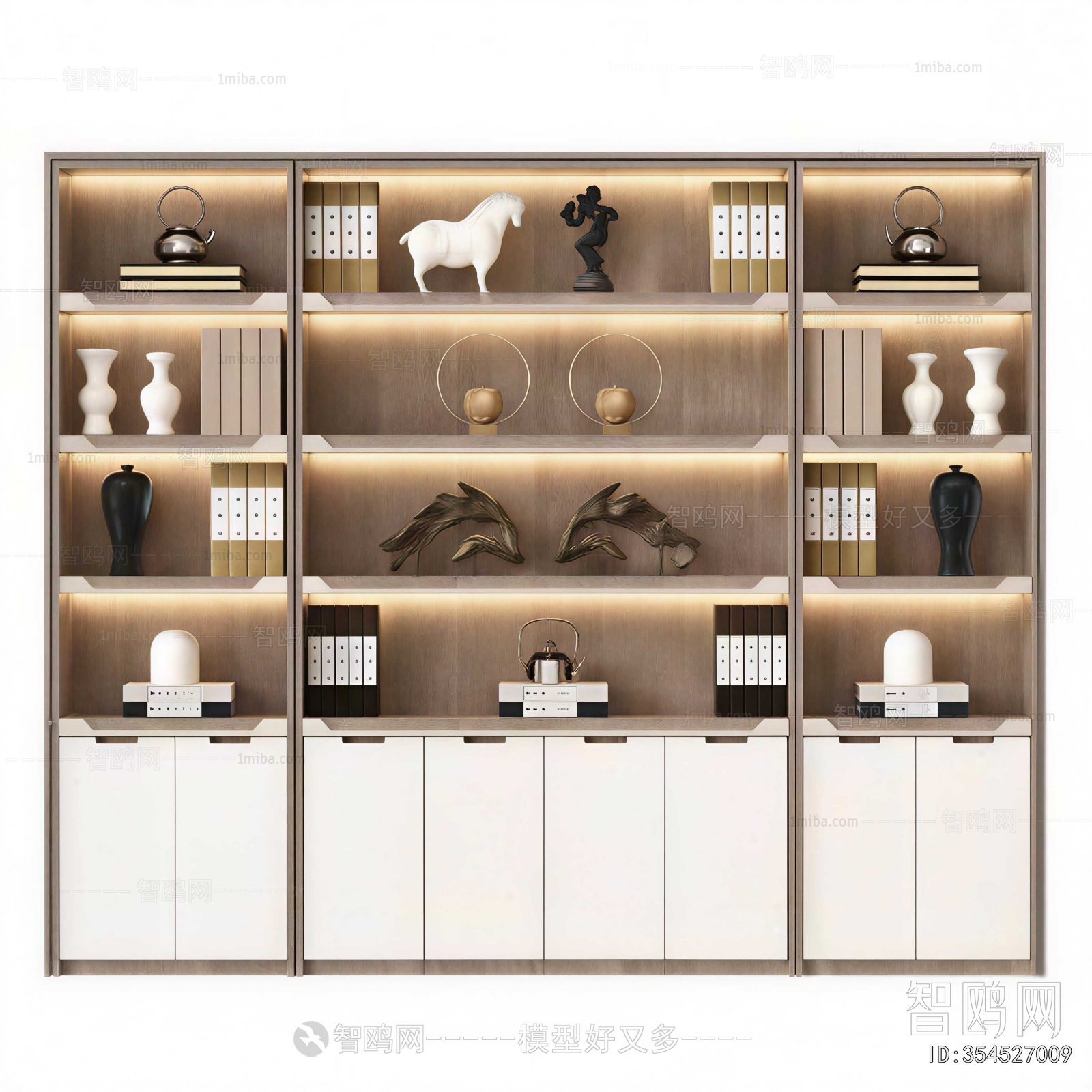 New Chinese Style Bookcase