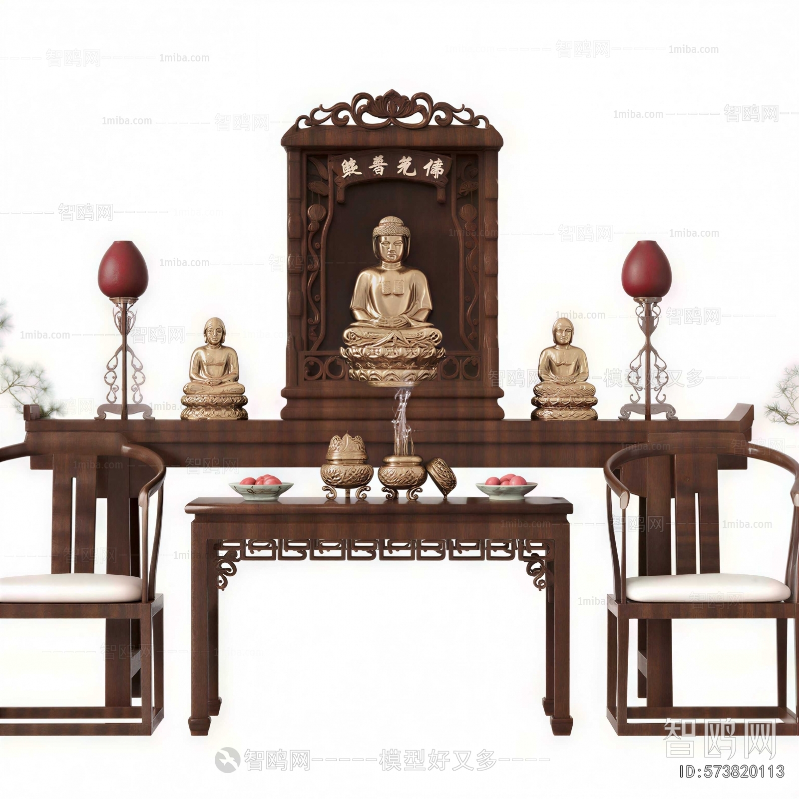 New Chinese Style Buddhist Niche