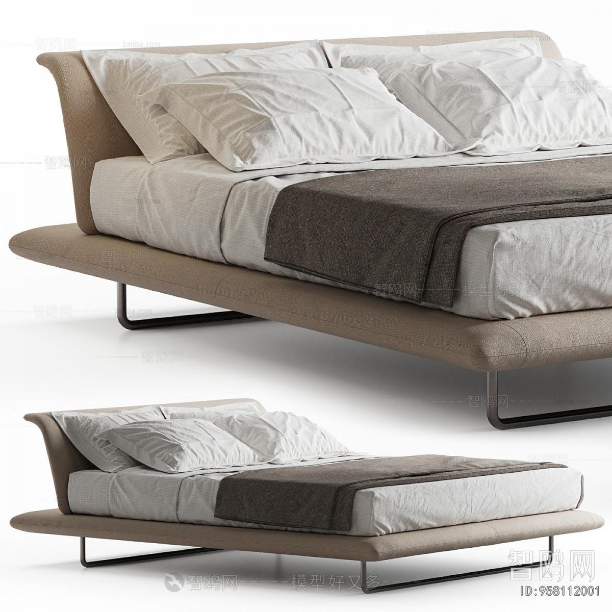 Modern Double Bed