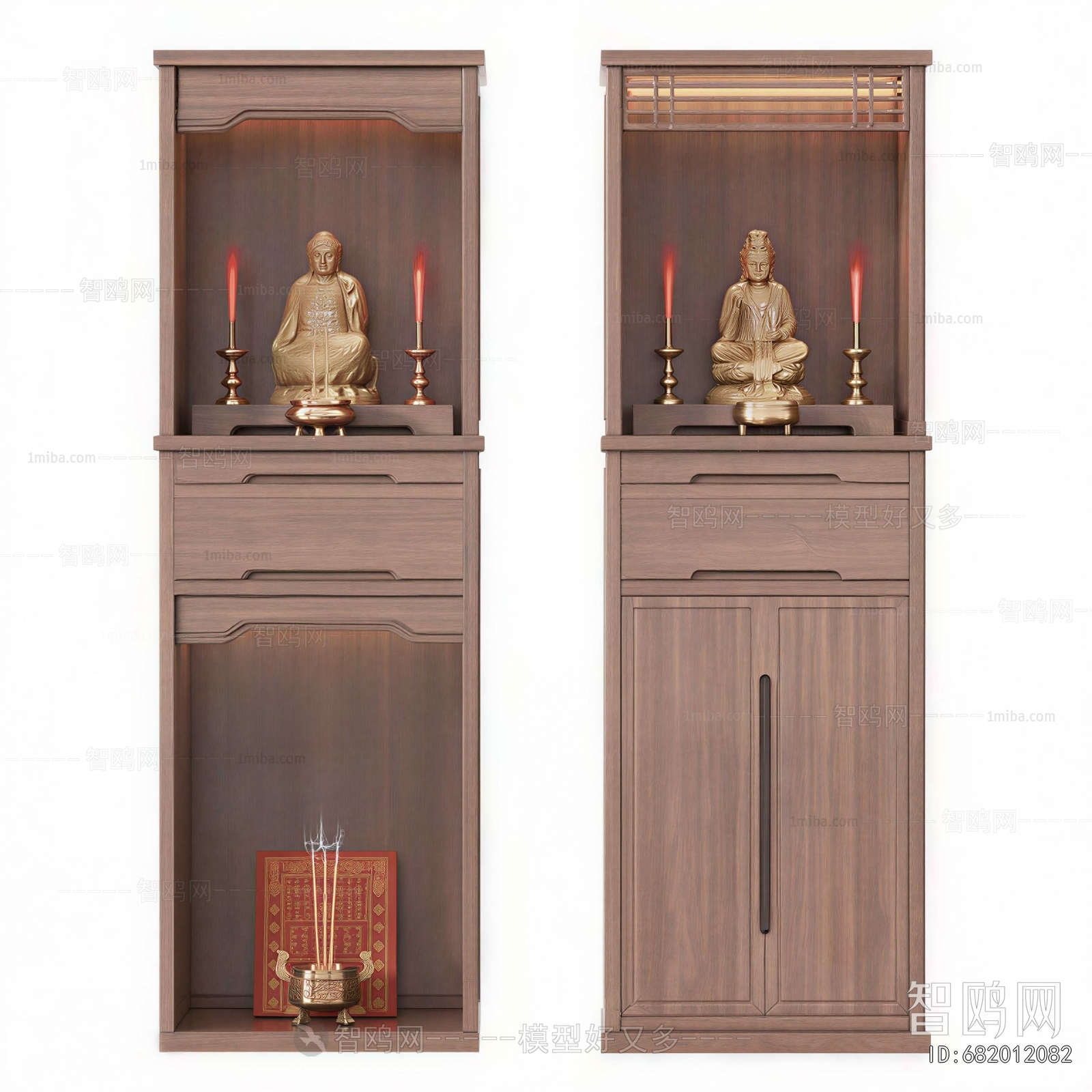 New Chinese Style Buddhist Niche
