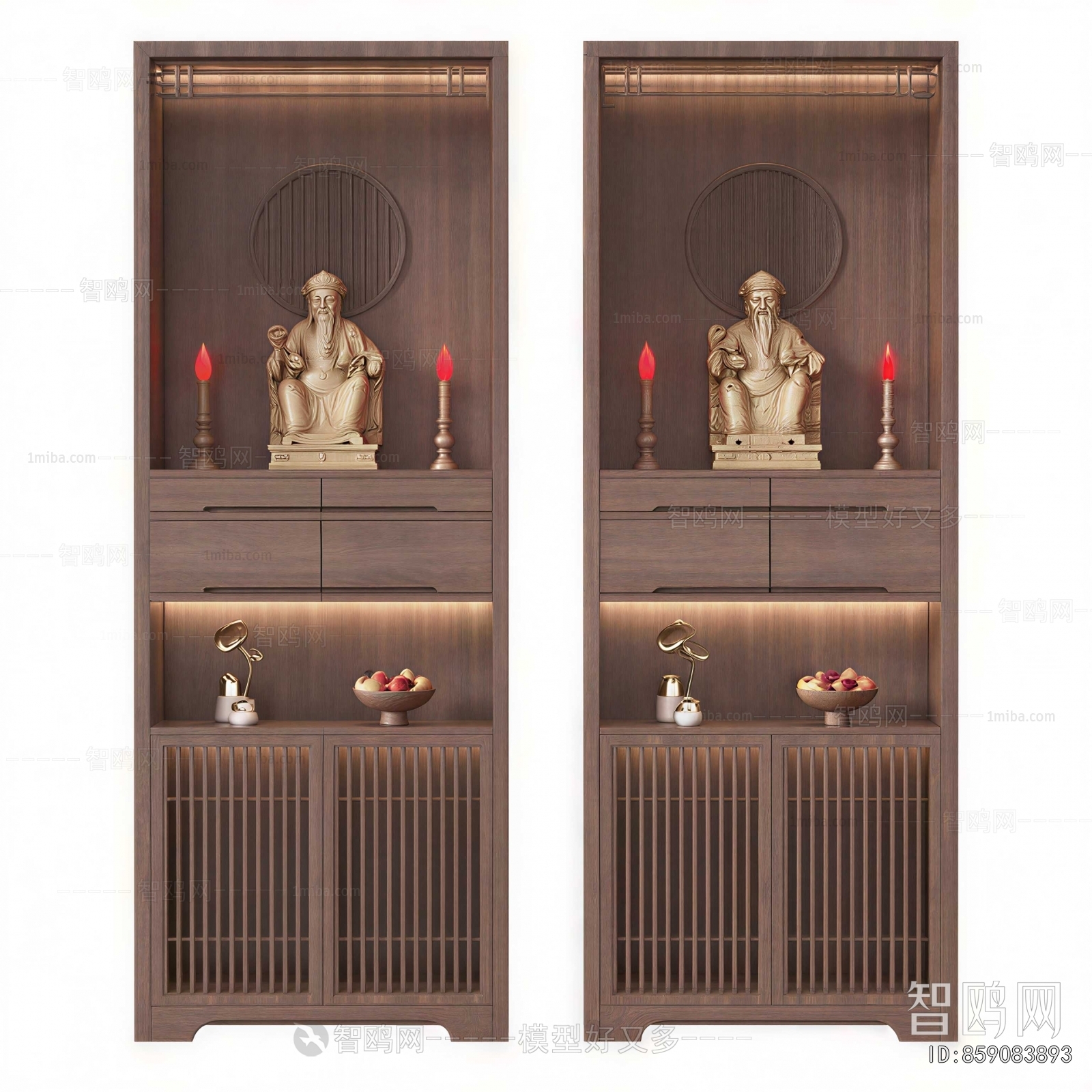 New Chinese Style Buddhist Niche