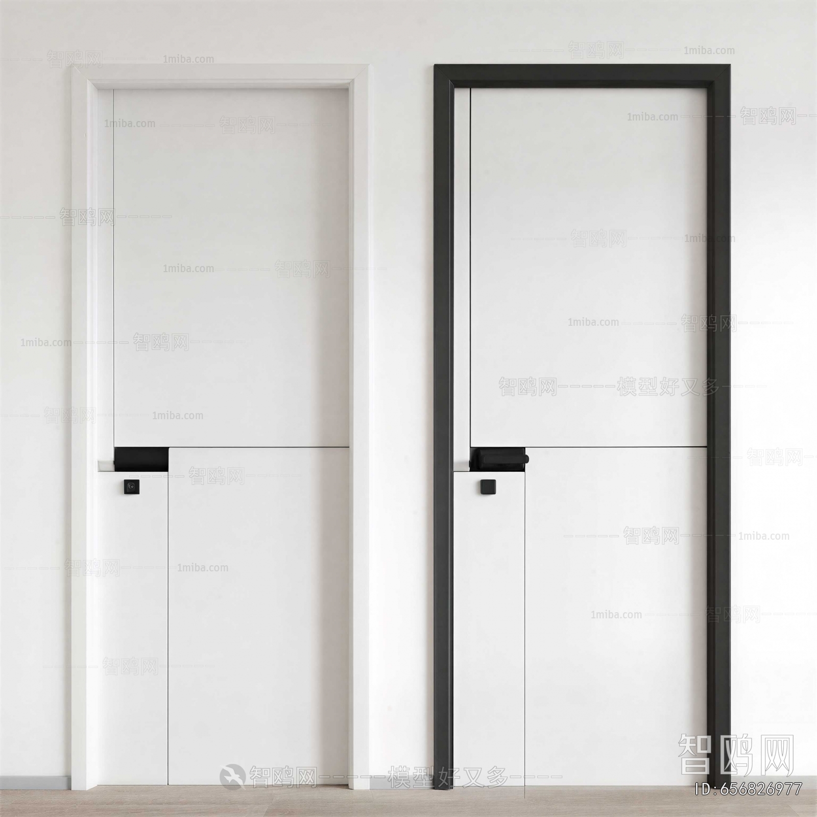 Modern Single Door