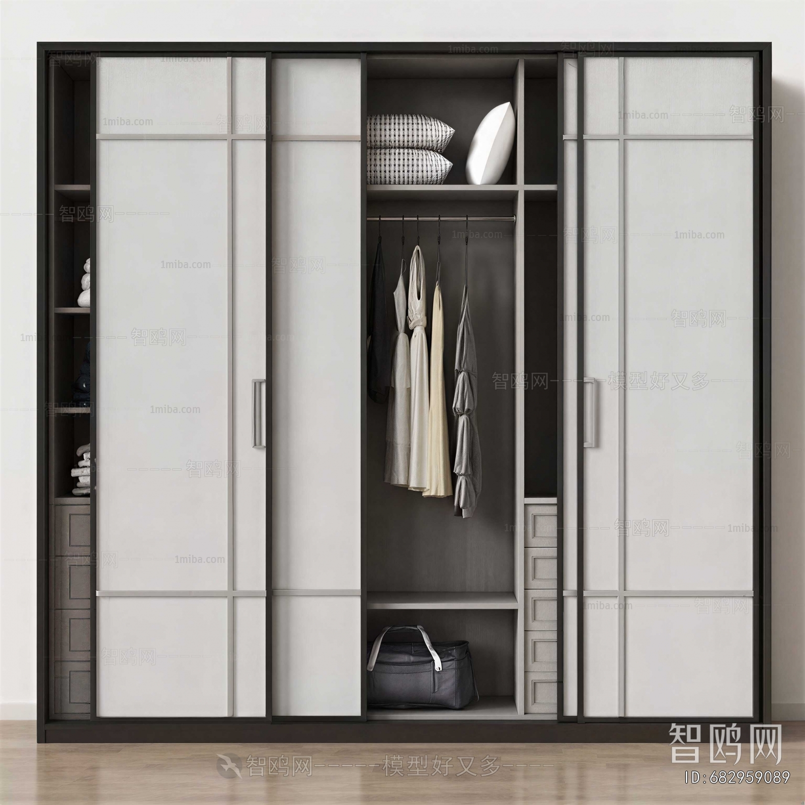 New Chinese Style The Wardrobe