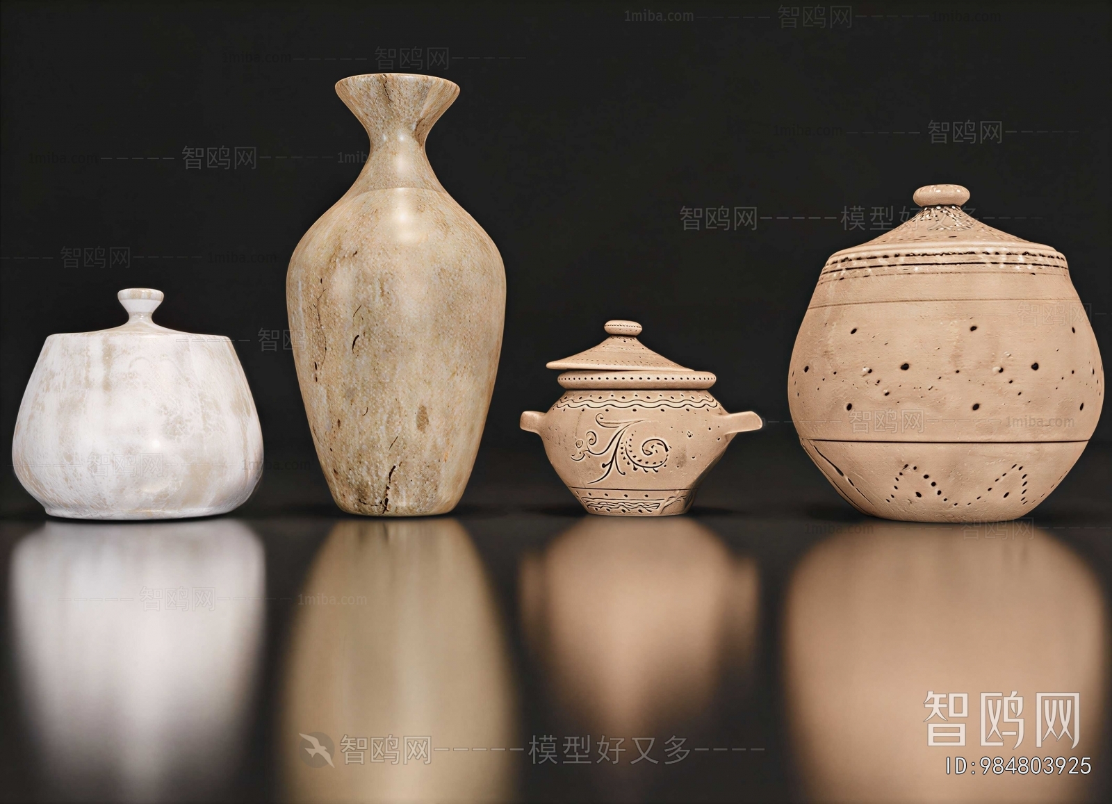 Wabi-sabi Style Tea Set