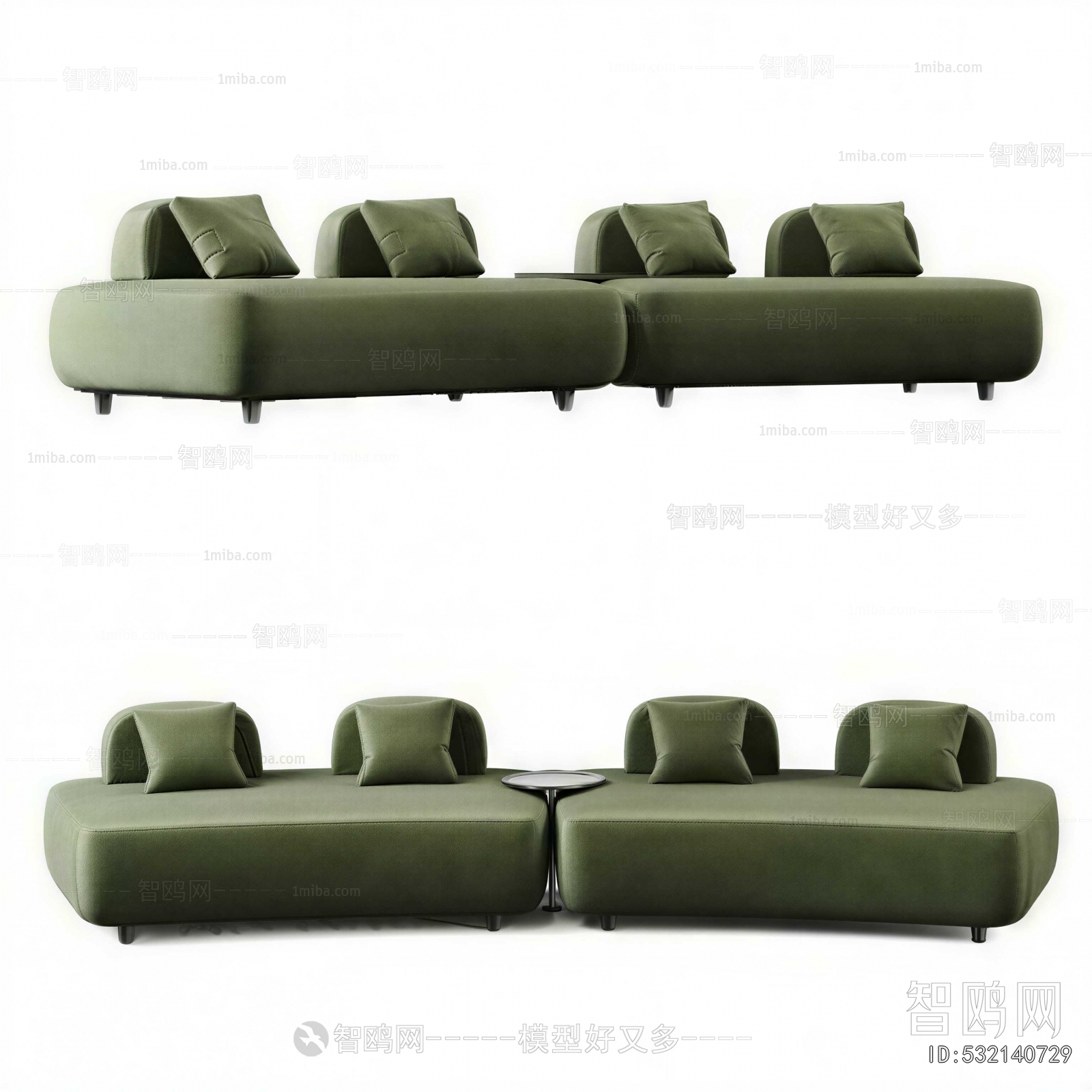 Modern Three-seat Sofa