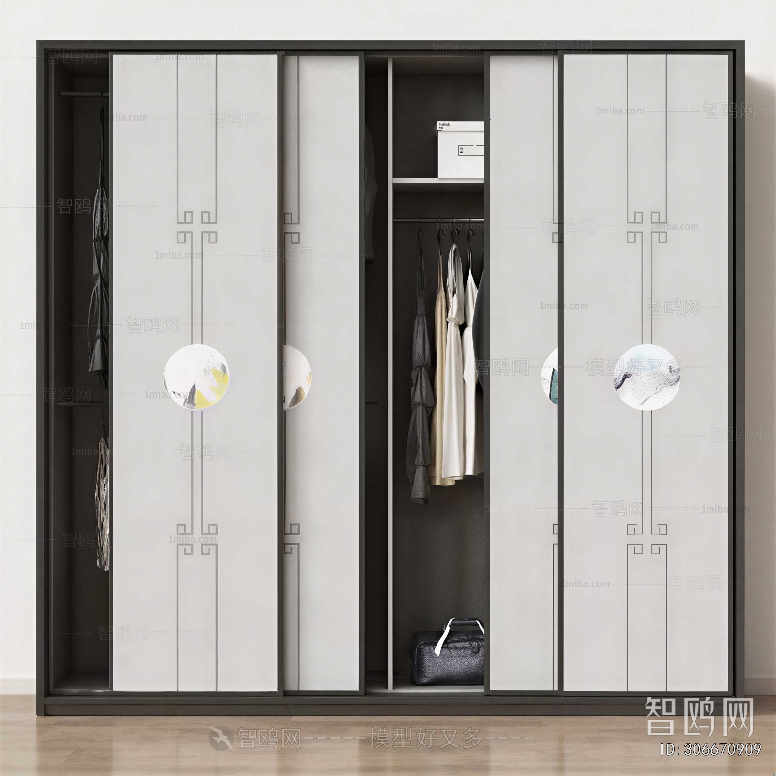 New Chinese Style The Wardrobe