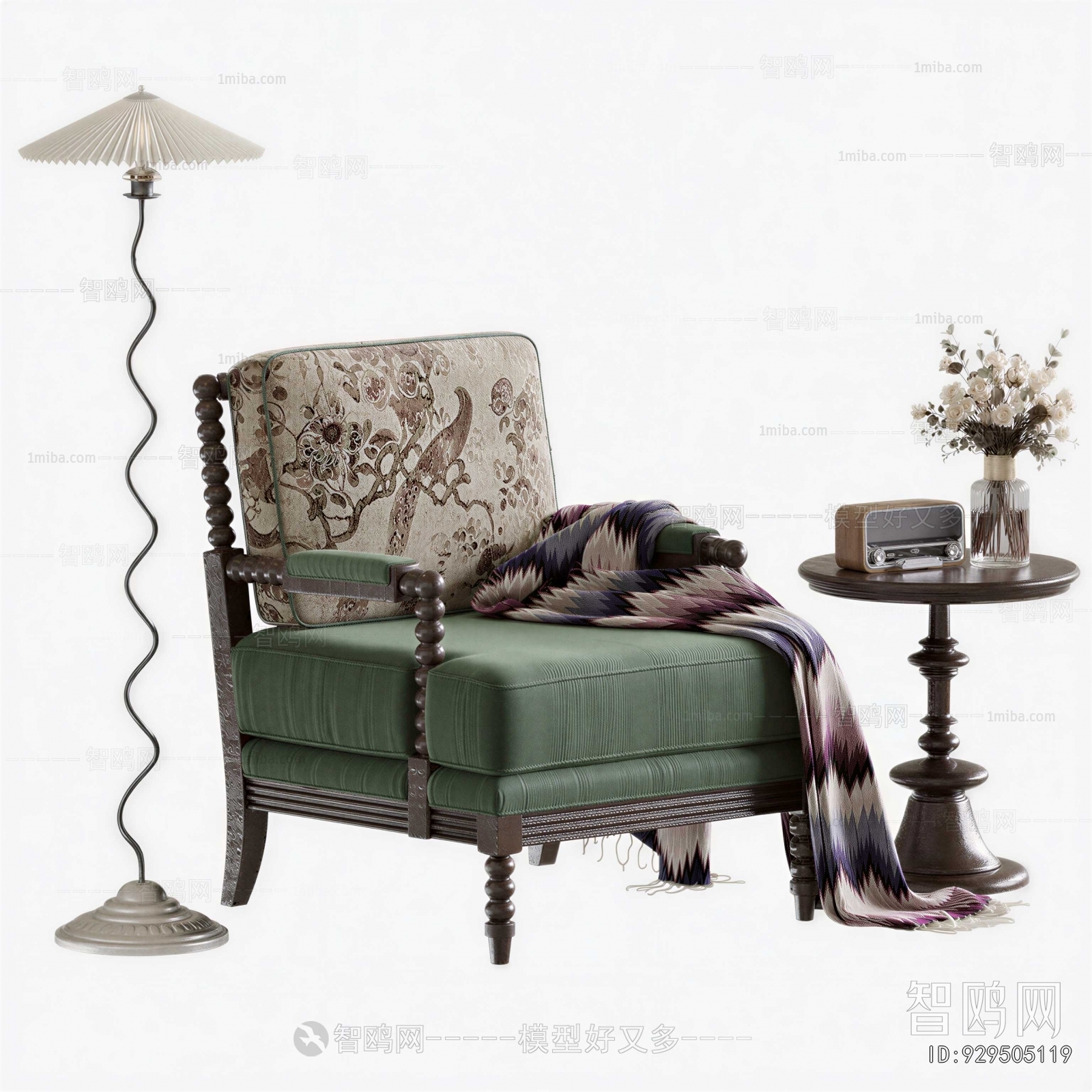 American Style Single Sofa