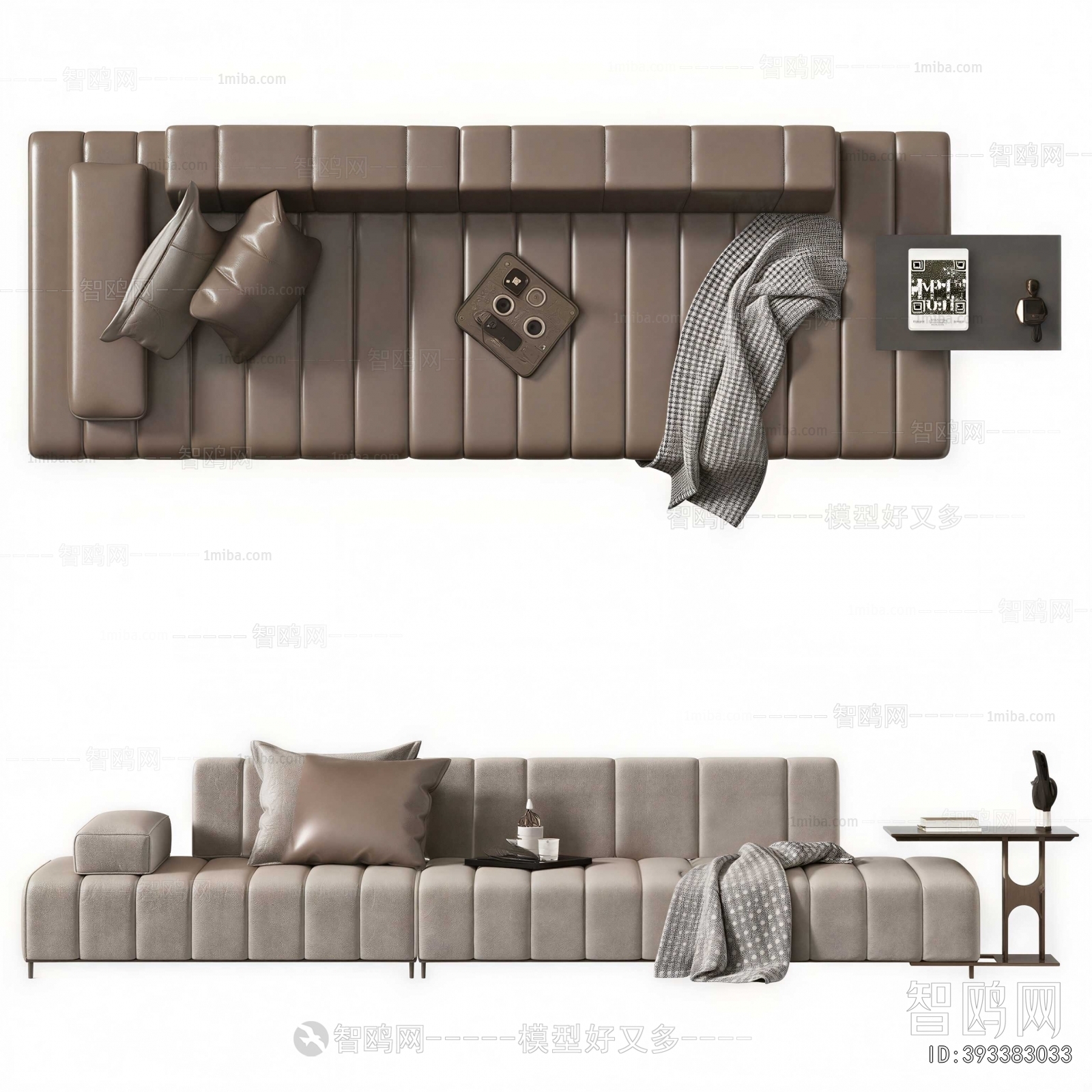 Modern Three-seat Sofa