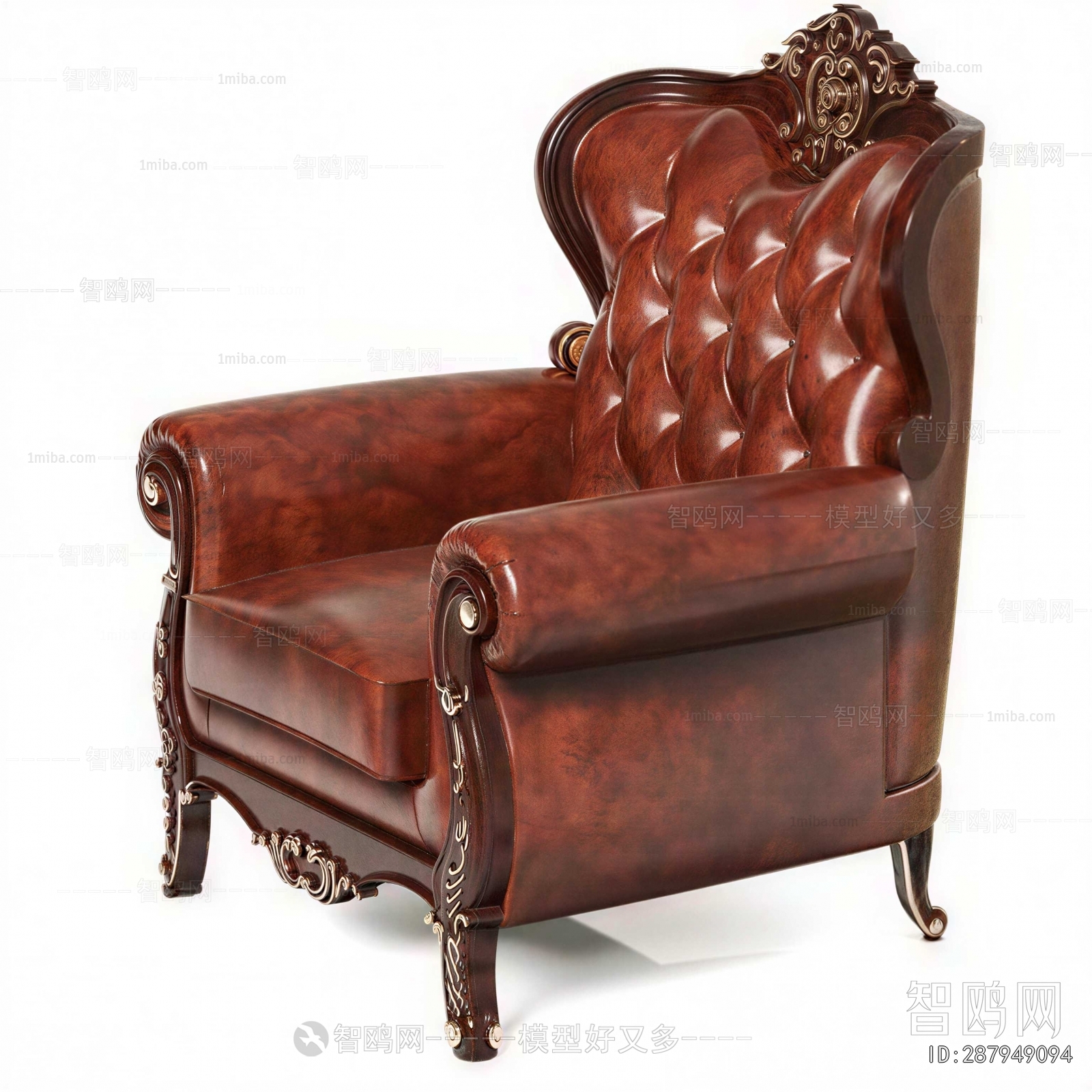 European Style Single Sofa