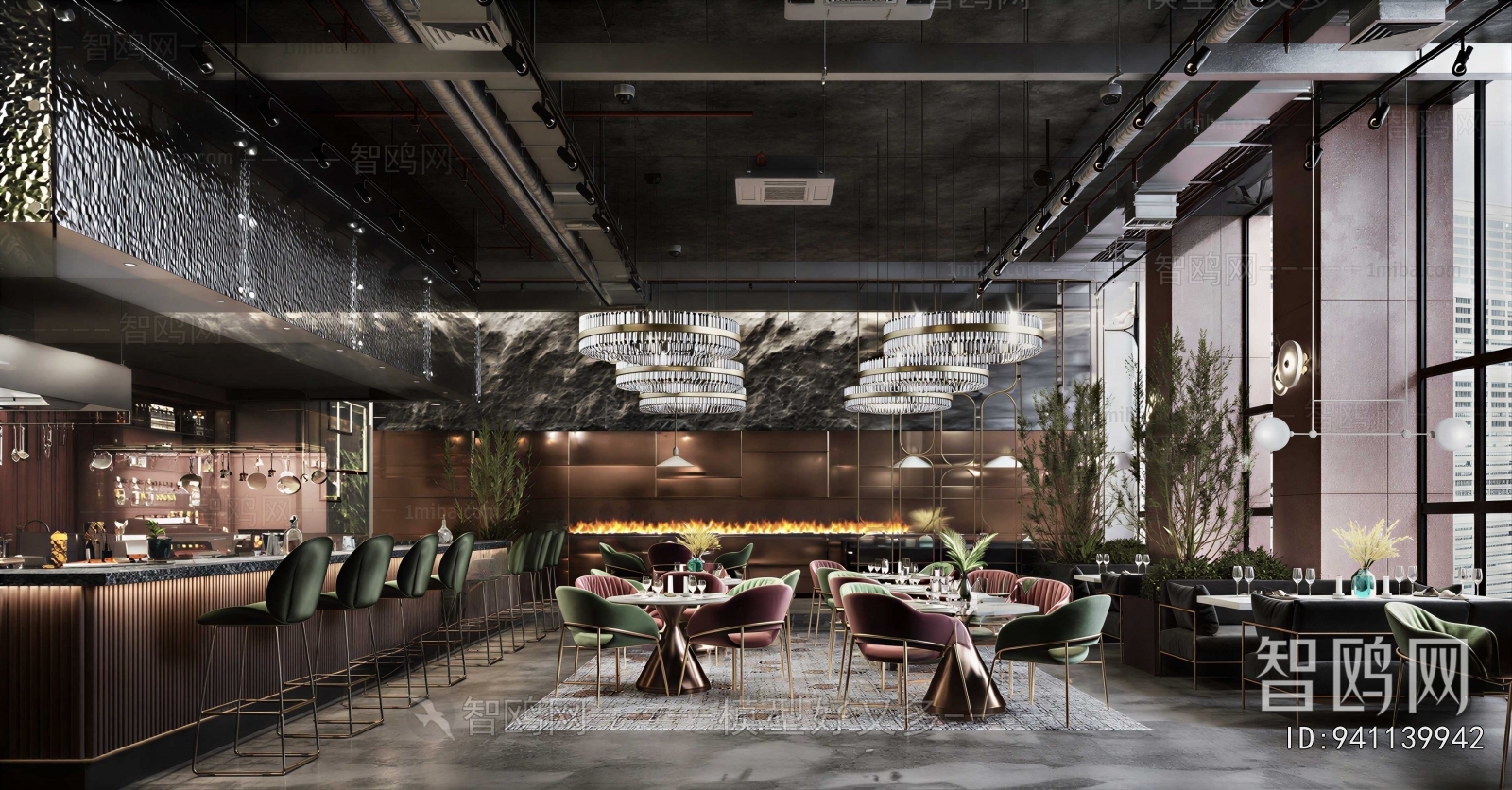 Industrial Style Restaurant