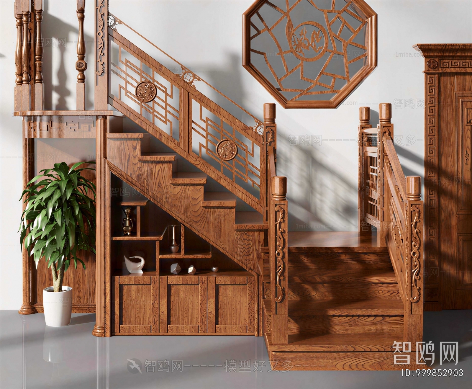 Chinese Style Stair Balustrade/elevator
