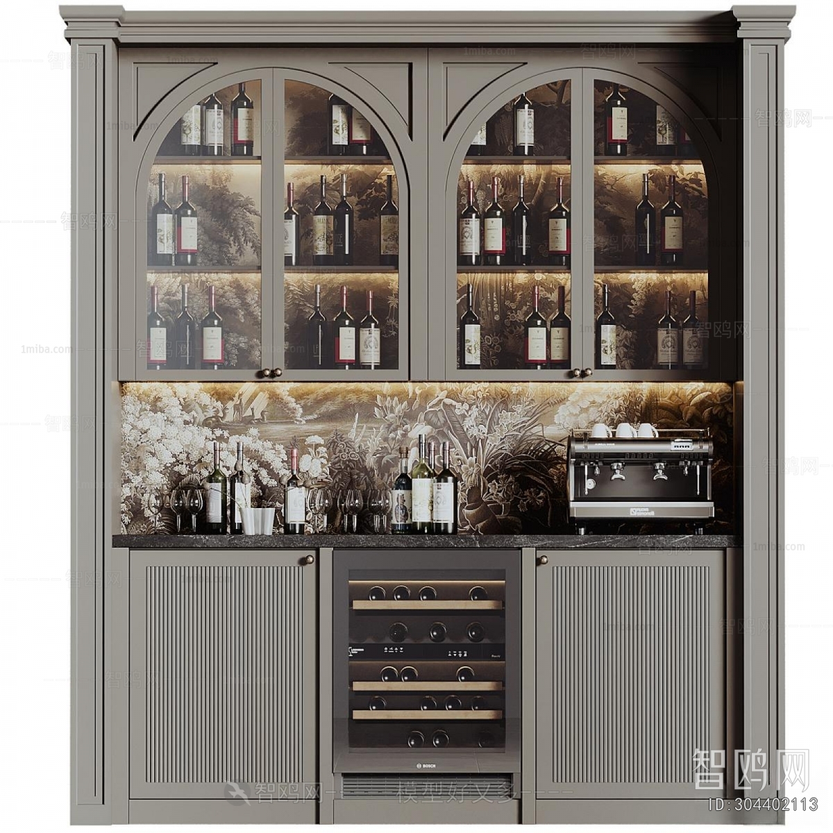 Modern Wine Cabinet