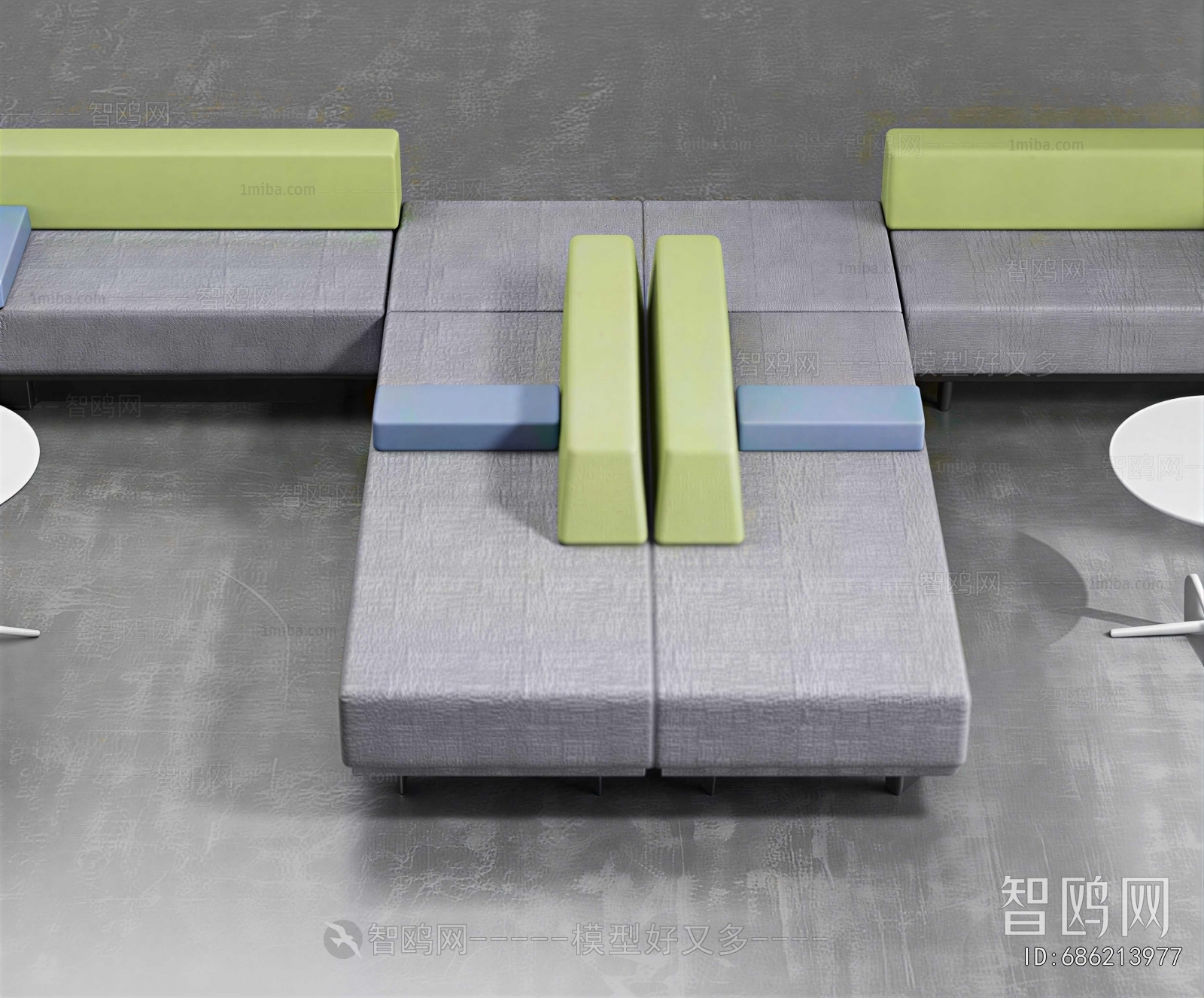 Modern Card Seat Sofa