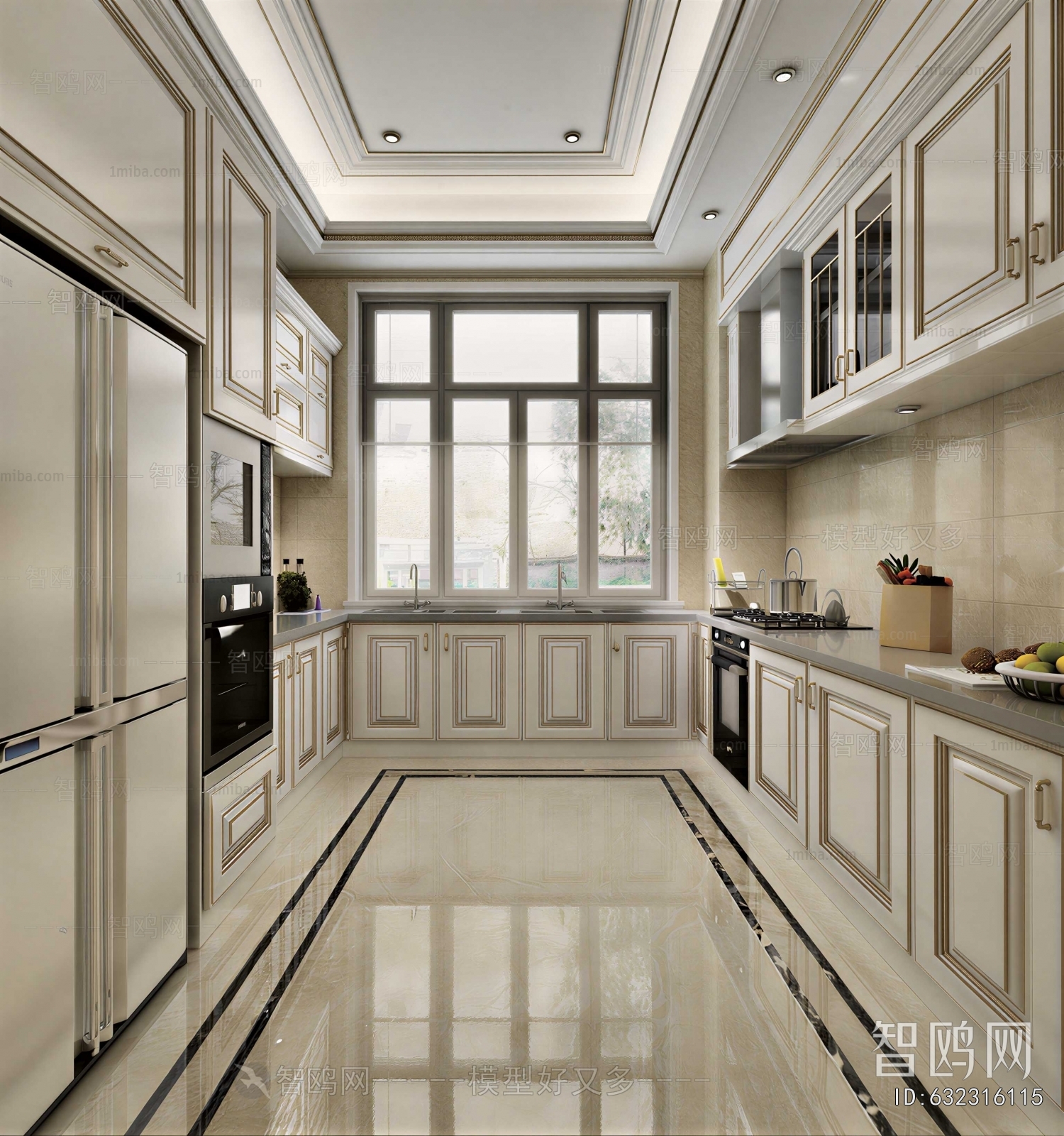 Simple European Style The Kitchen