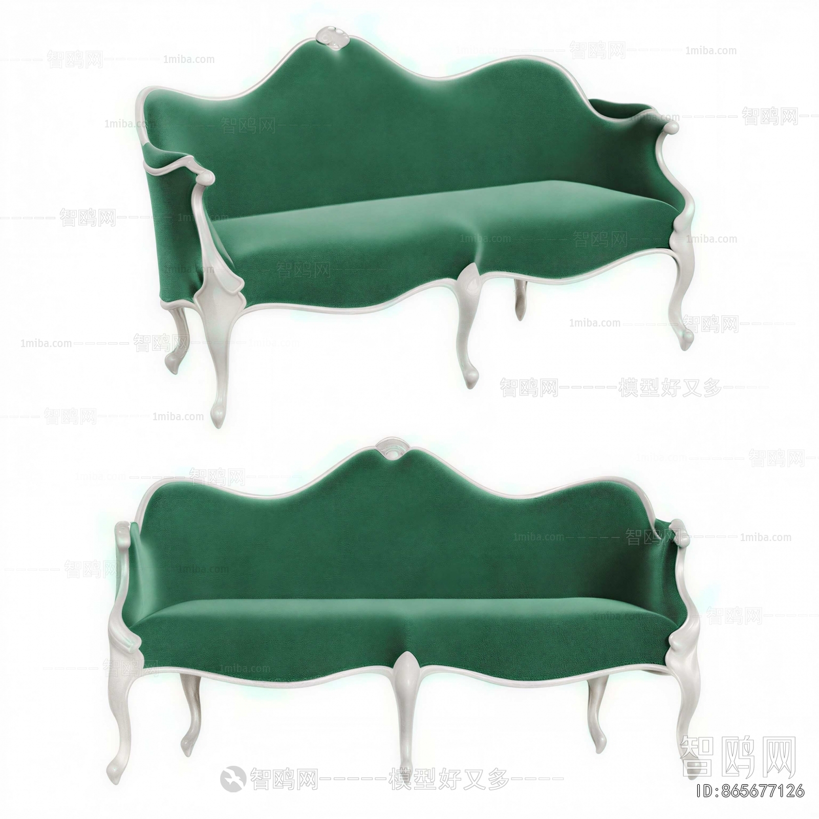 New Classical Style A Sofa For Two