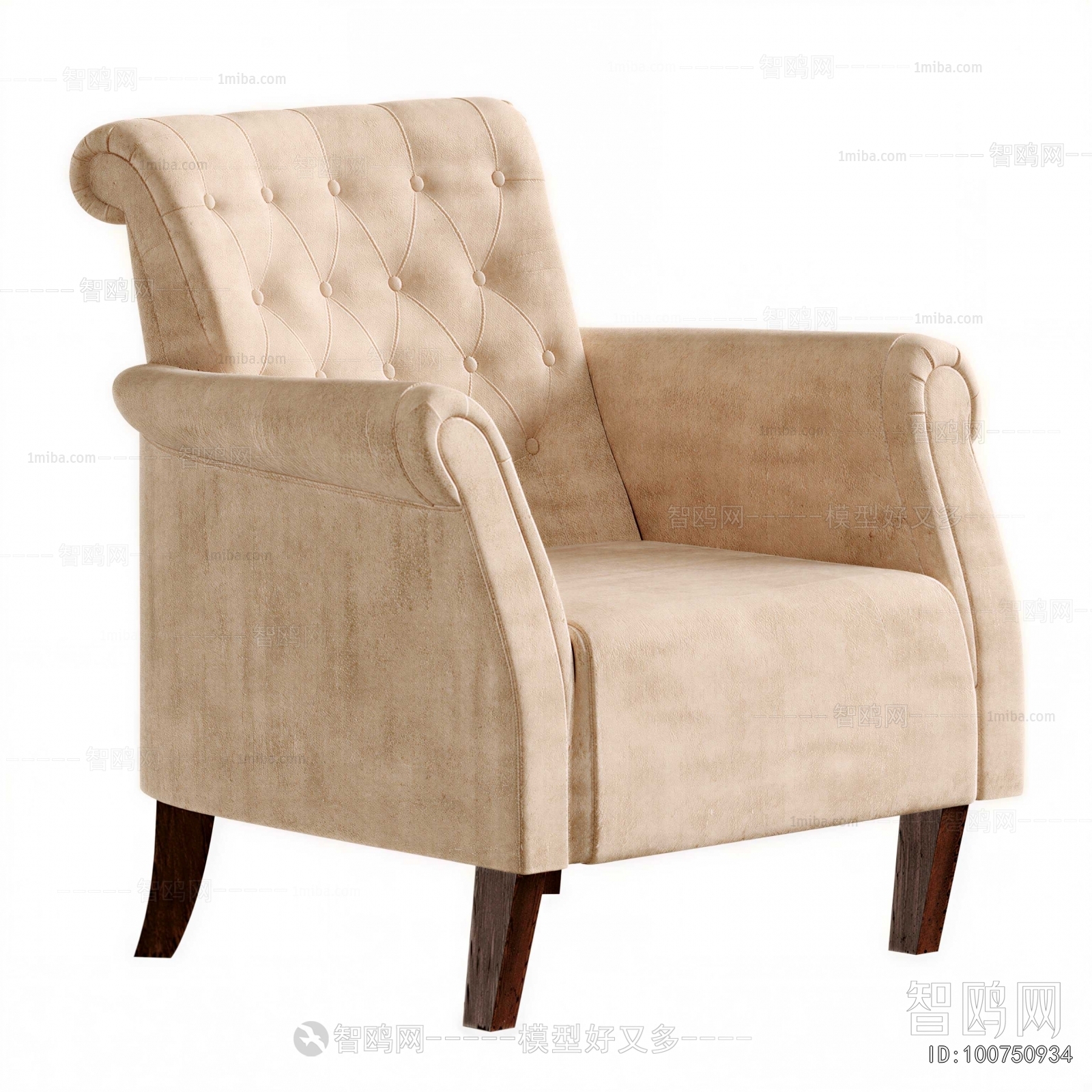 American Style Single Sofa