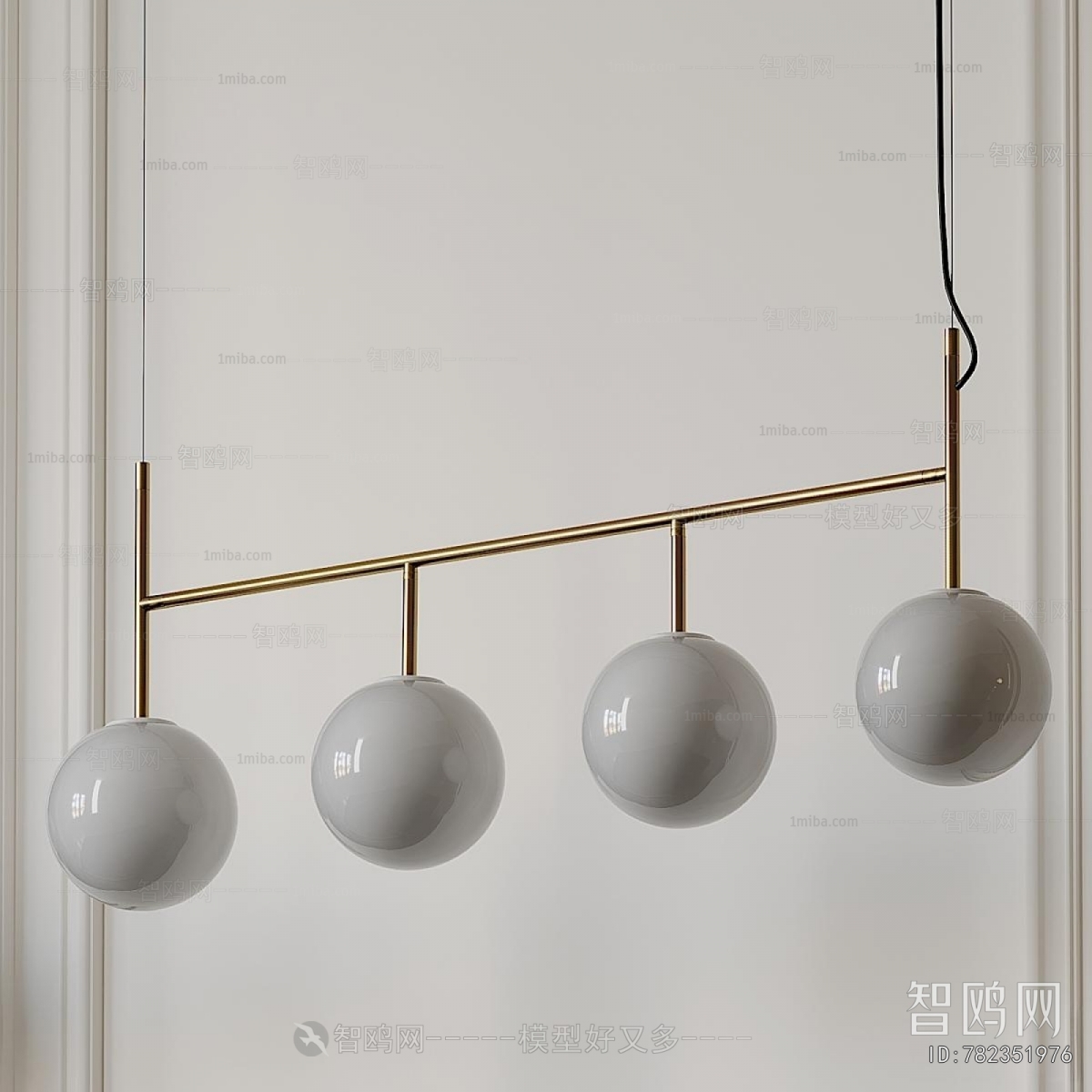 Modern Long Chandelier