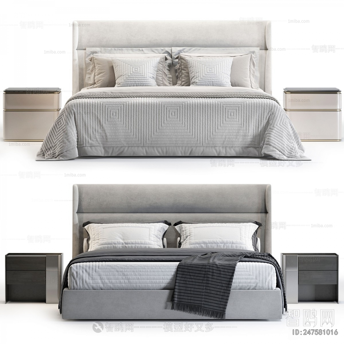Modern Double Bed