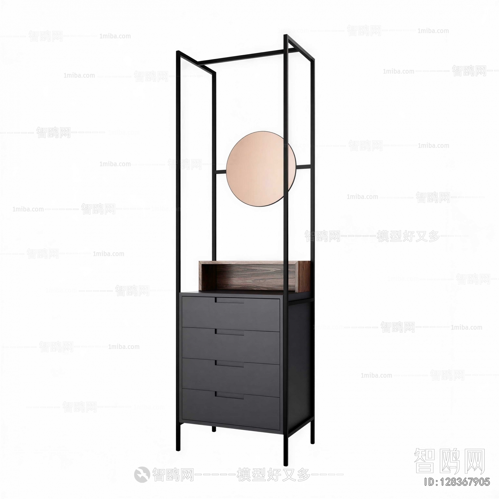 New Chinese Style Decorative Cabinet