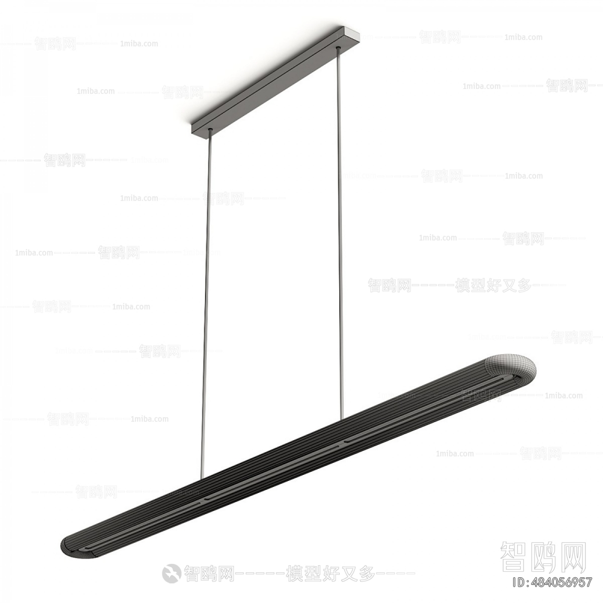 Modern Long Chandelier