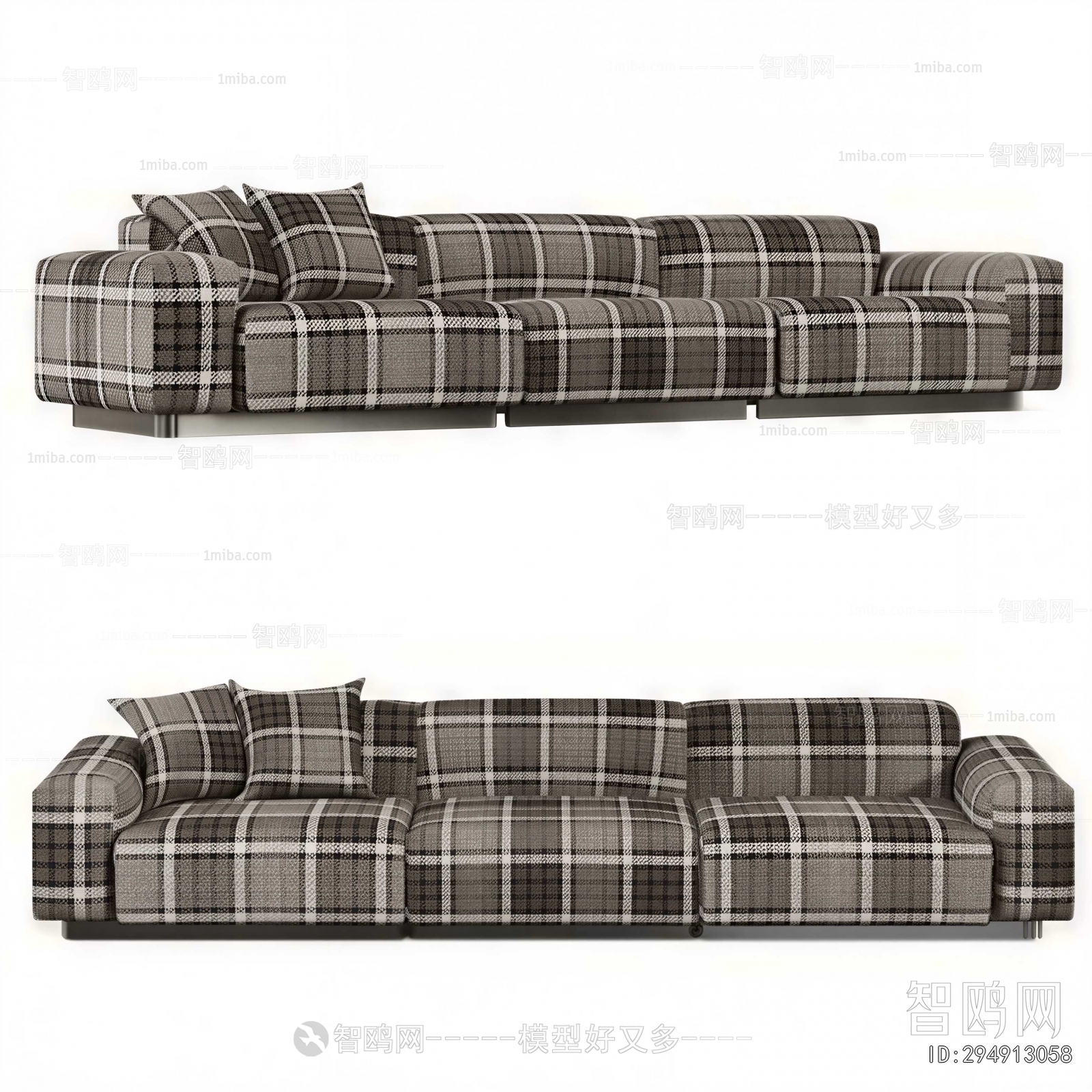 Modern Three-seat Sofa