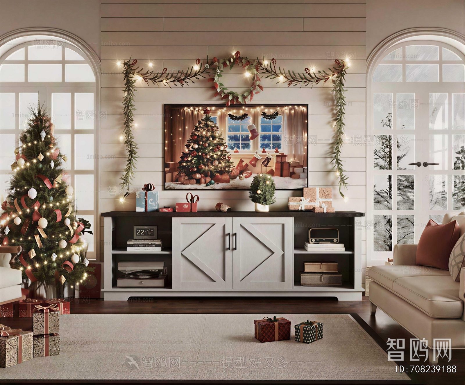 American Style A Living Room