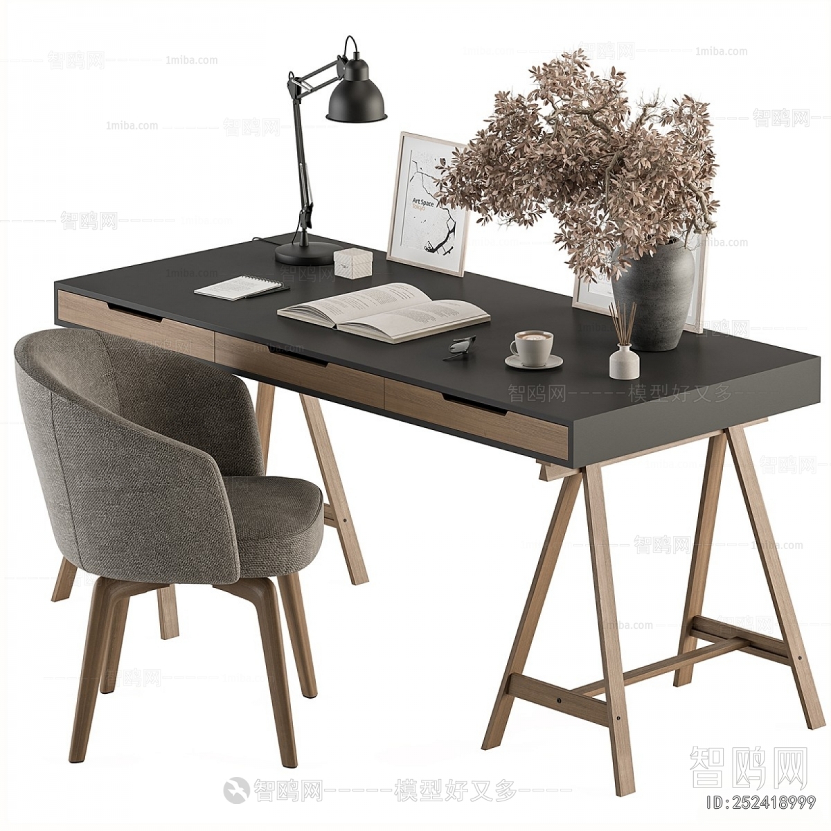 Modern Computer Desk And Chair