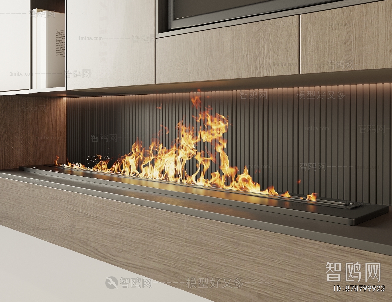 Modern Electronic Fireplace