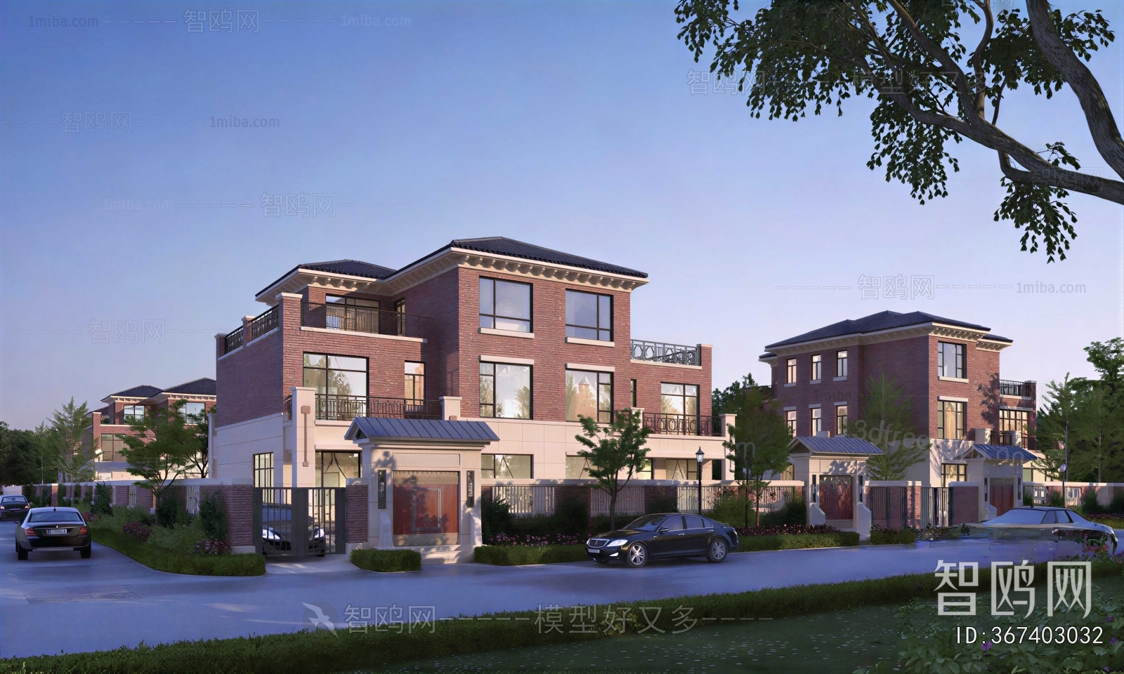 New Chinese Style Townhouse