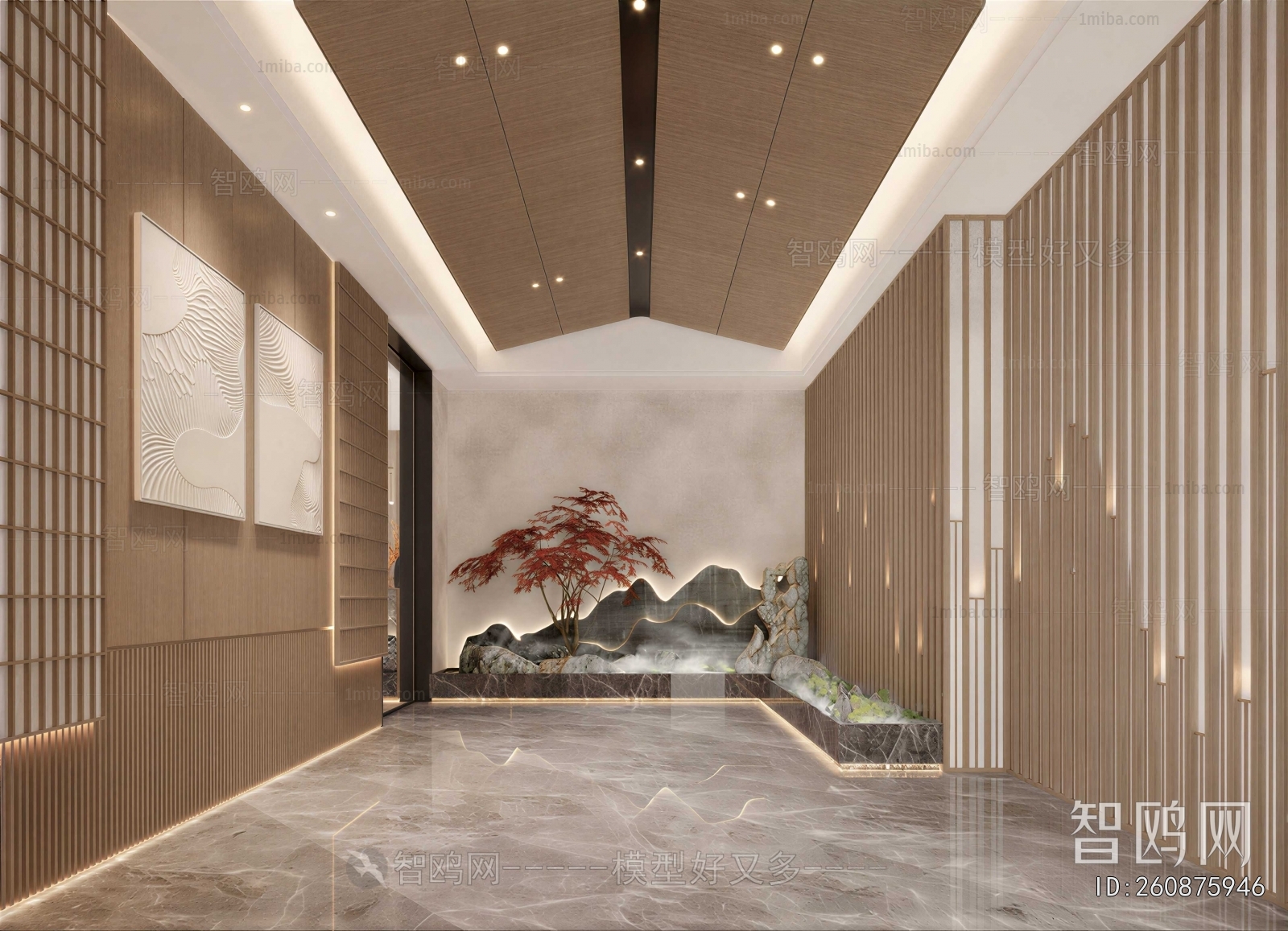 New Chinese Style Office Reception Desk