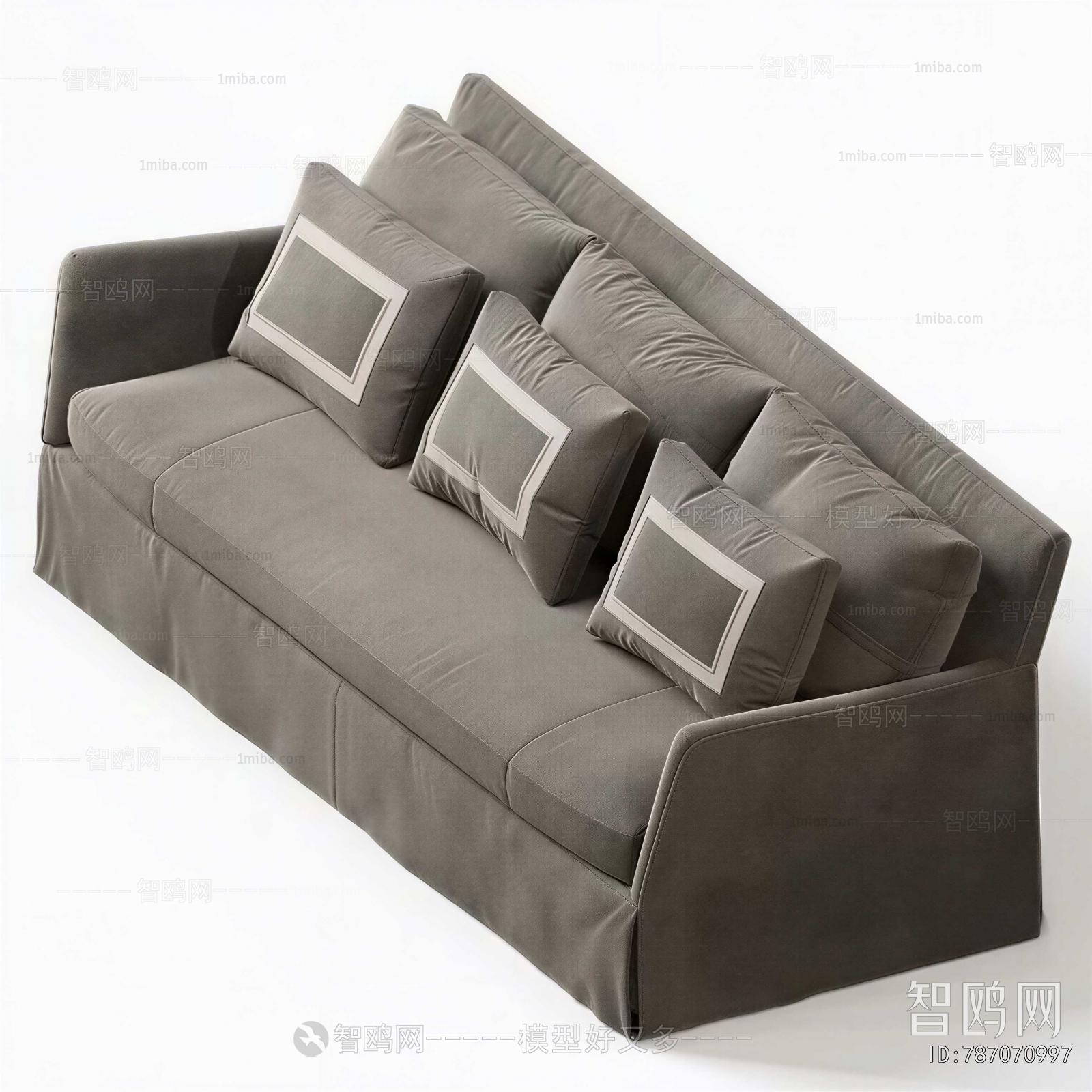 Modern Three-seat Sofa