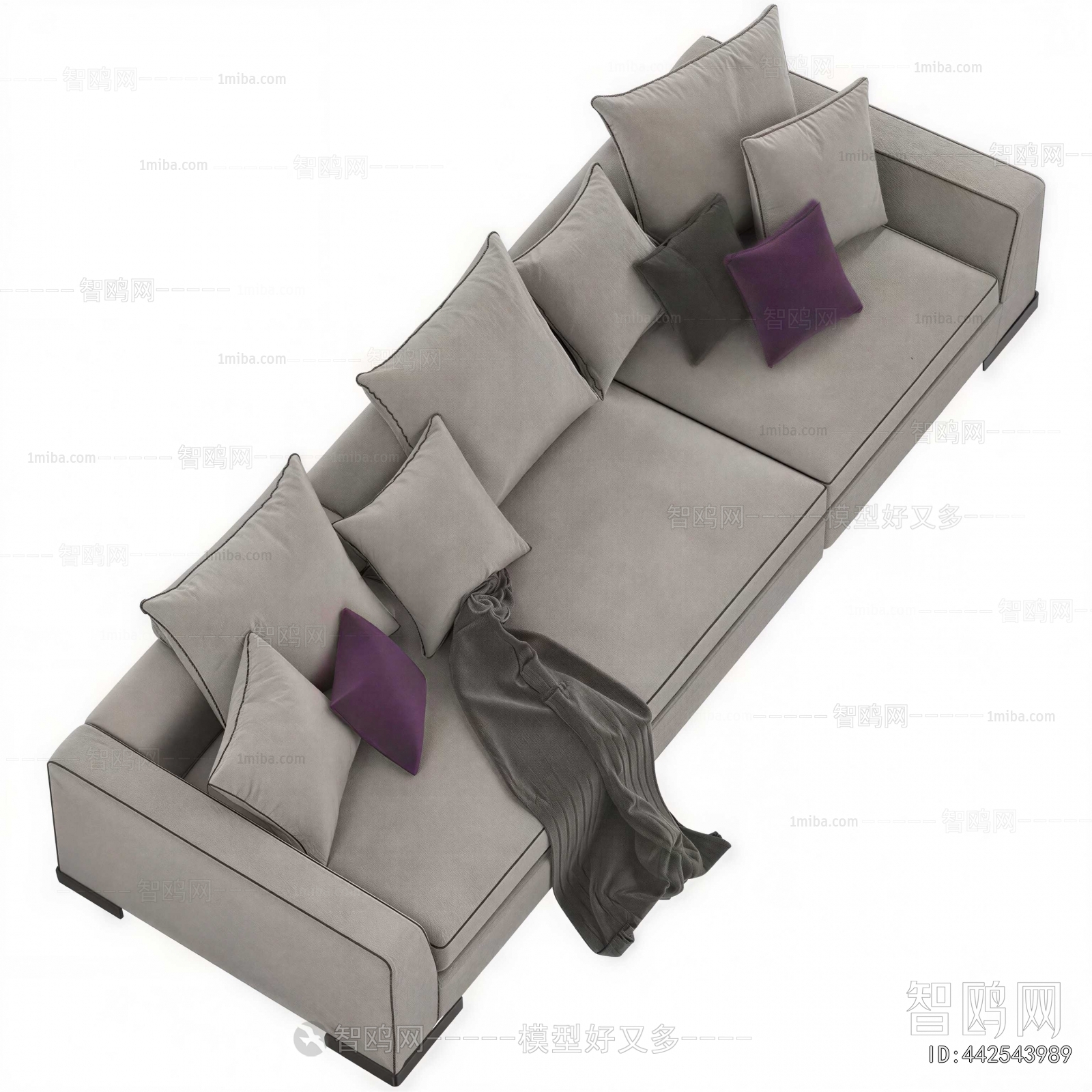 Modern Three-seat Sofa