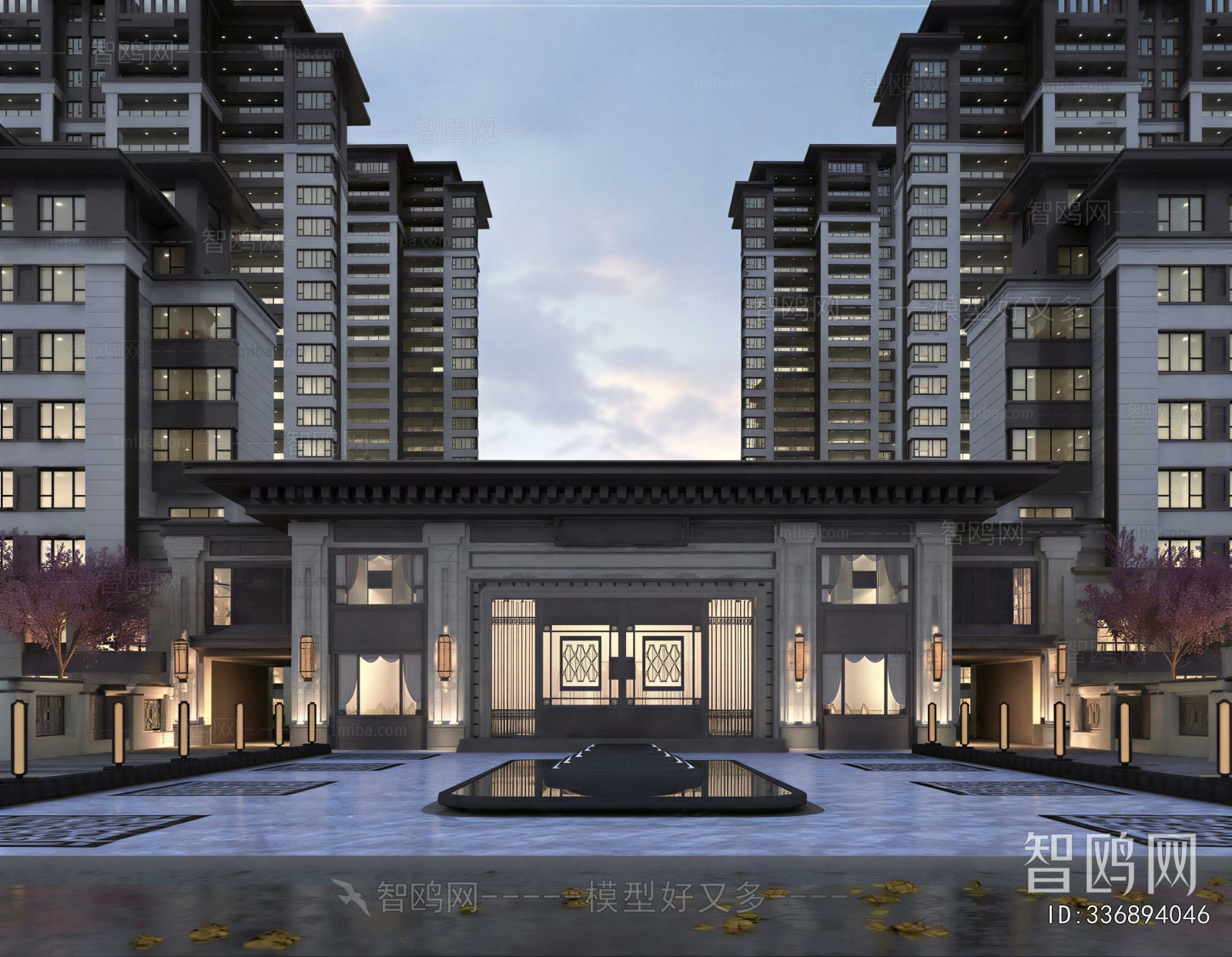 New Chinese Style Facade Element