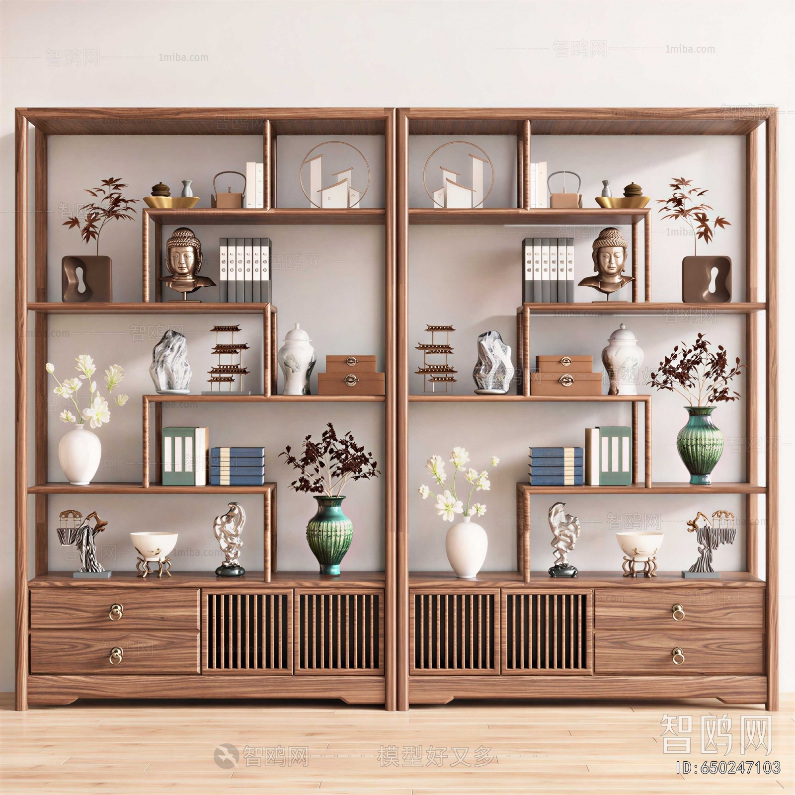 New Chinese Style Antique Rack