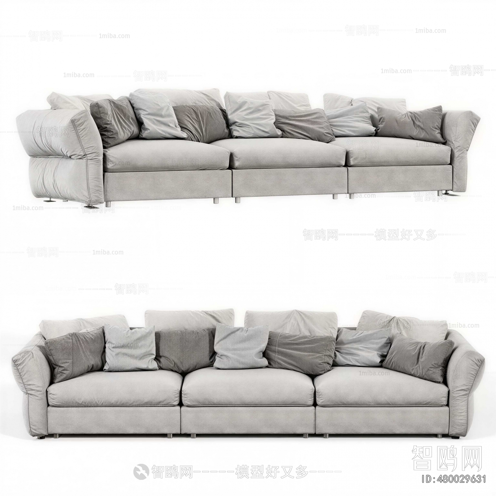 Modern Three-seat Sofa