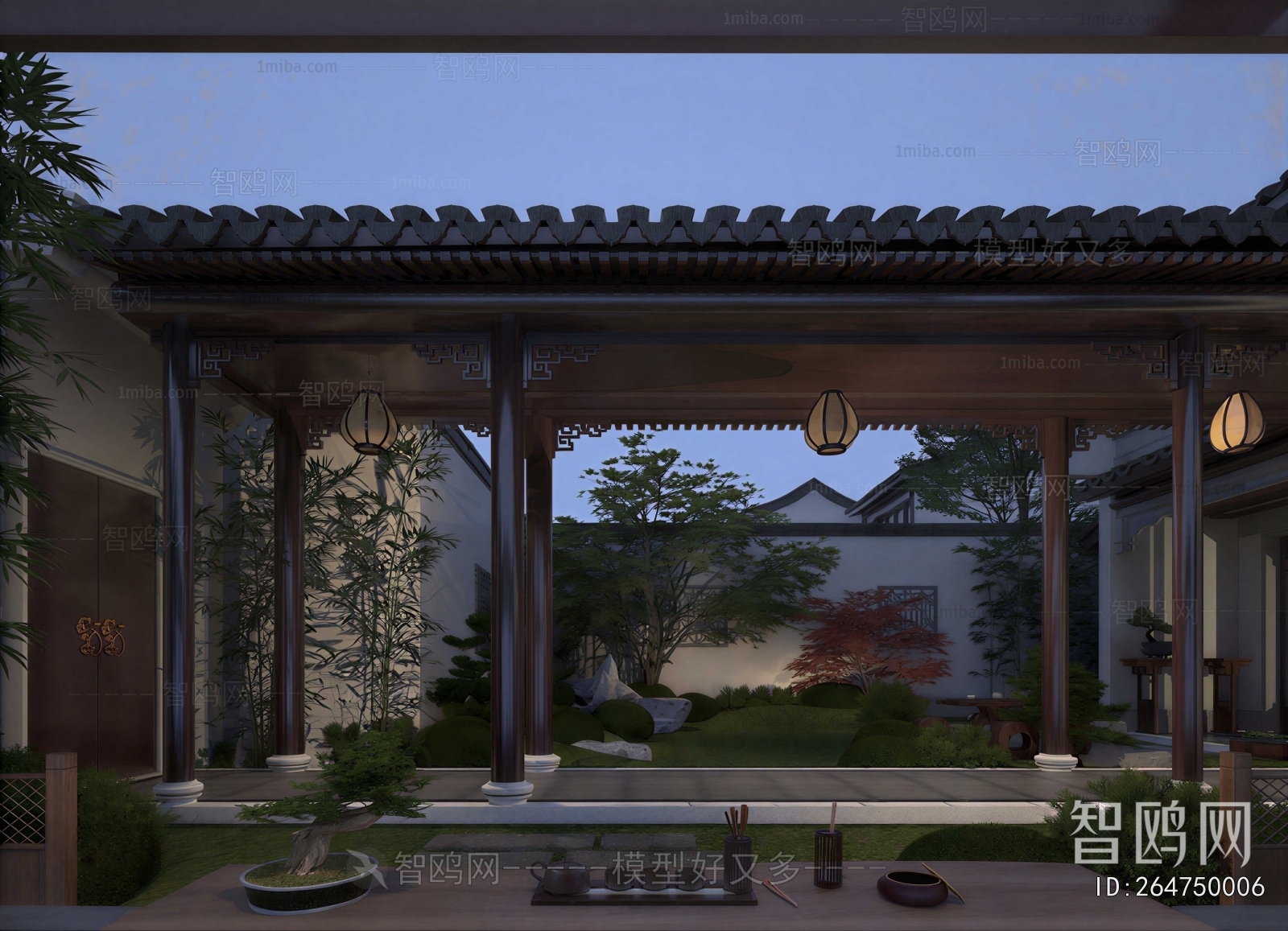 Chinese Style Gallery Frame