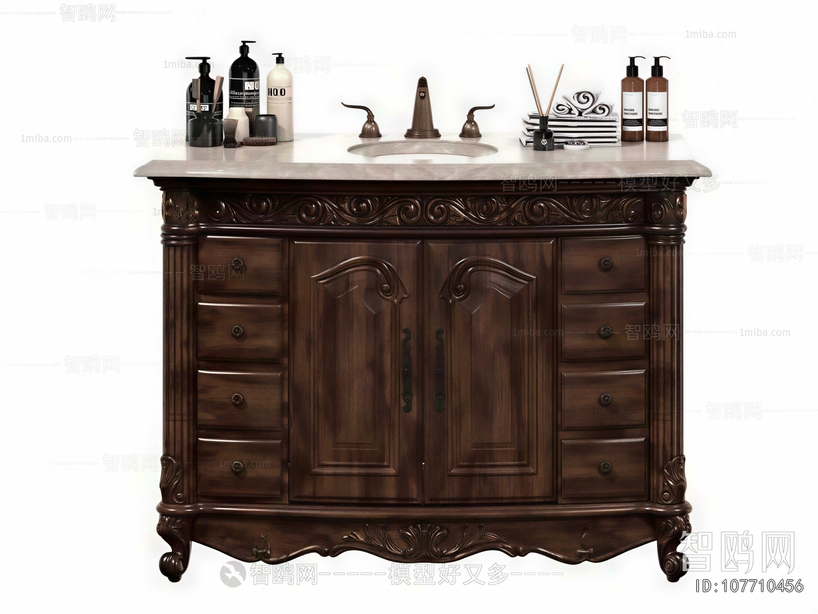 European Style Bathroom Cabinet