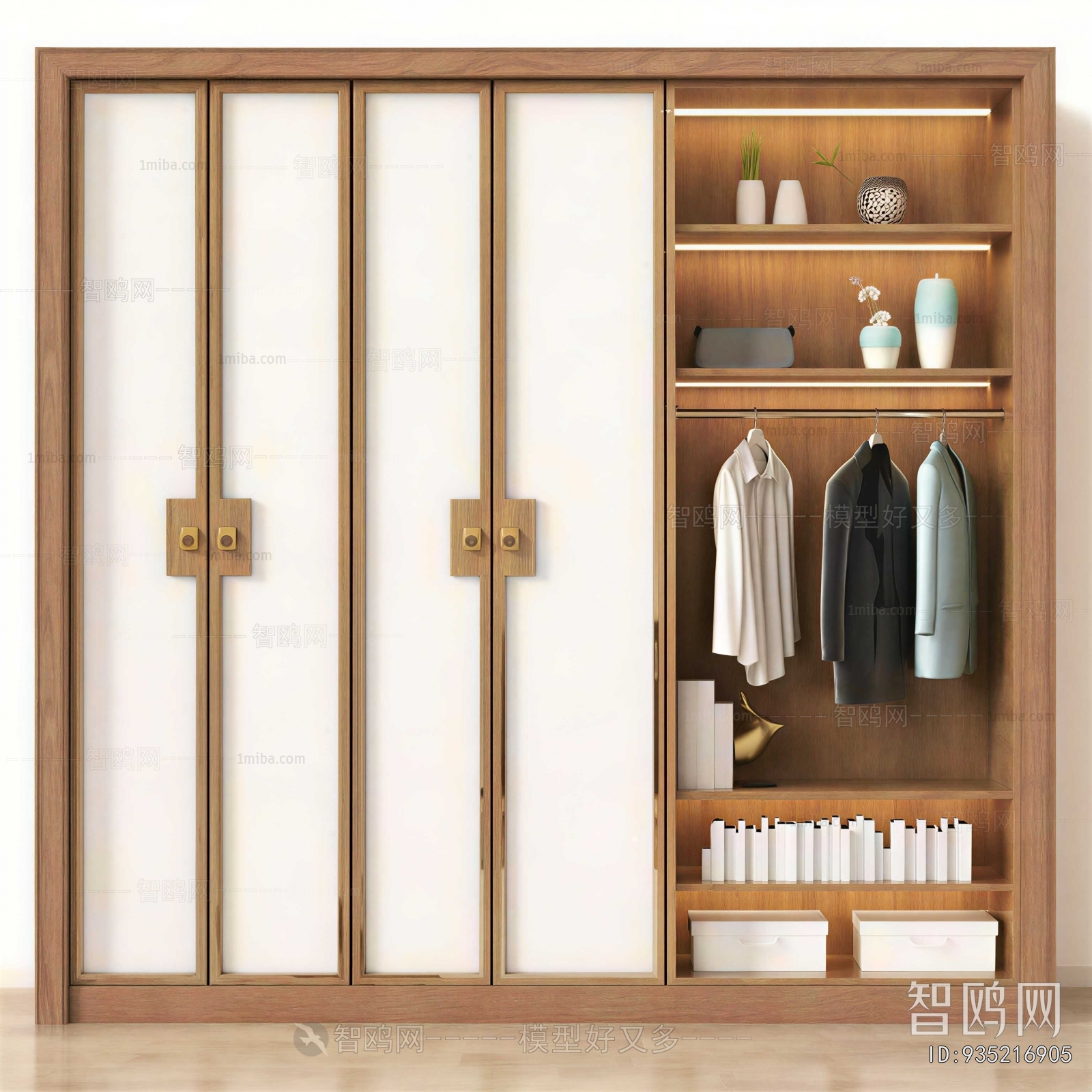 New Chinese Style The Wardrobe