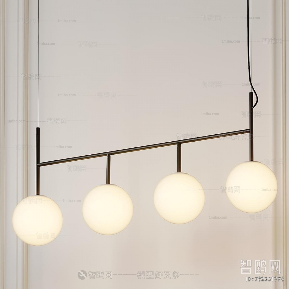 Modern Long Chandelier