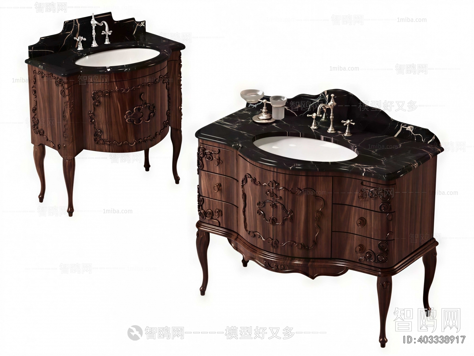 European Style Bathroom Cabinet