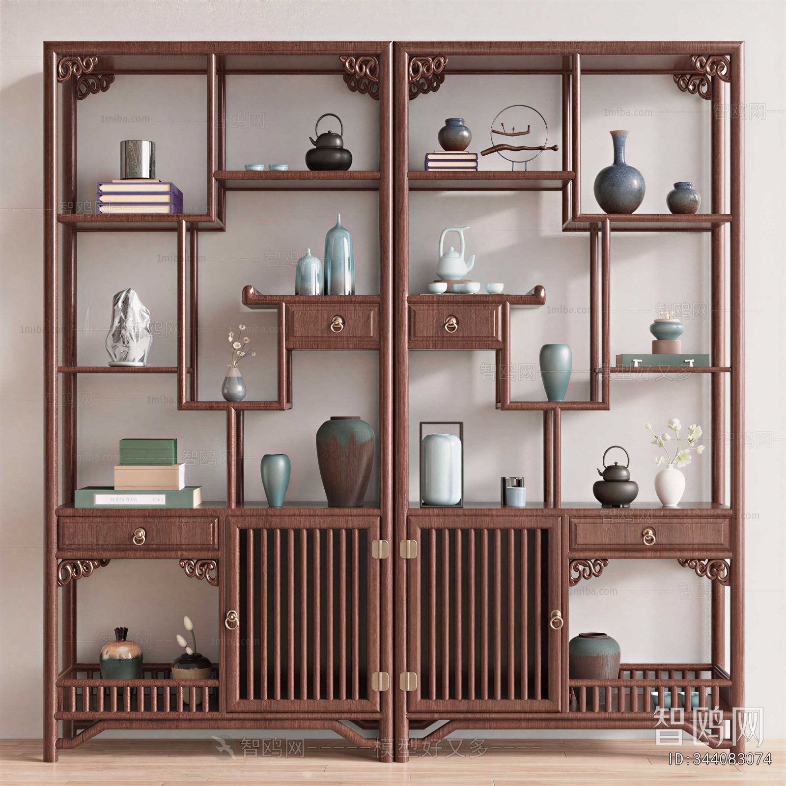 New Chinese Style Antique Rack