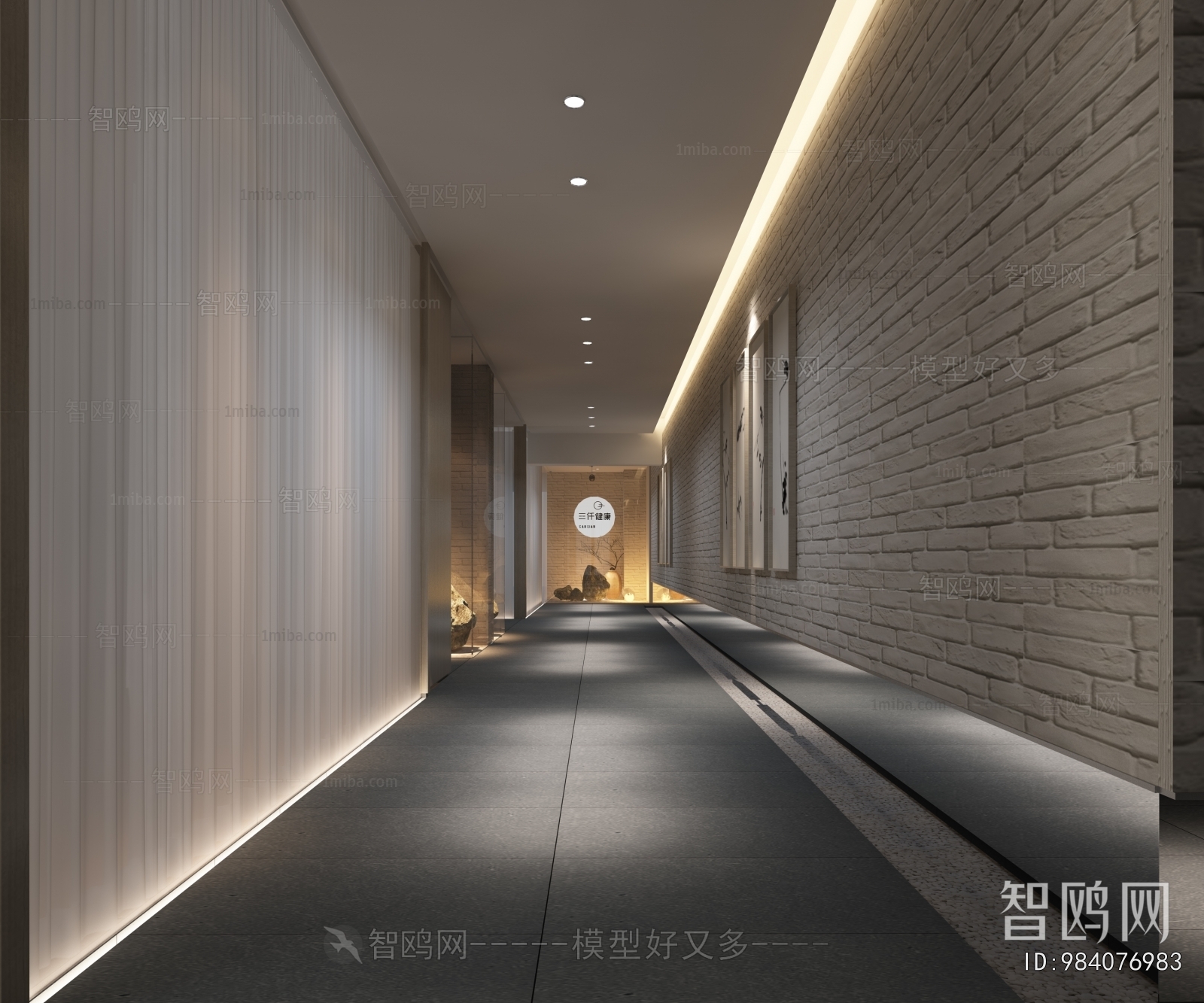 Wabi-sabi Style Corridor