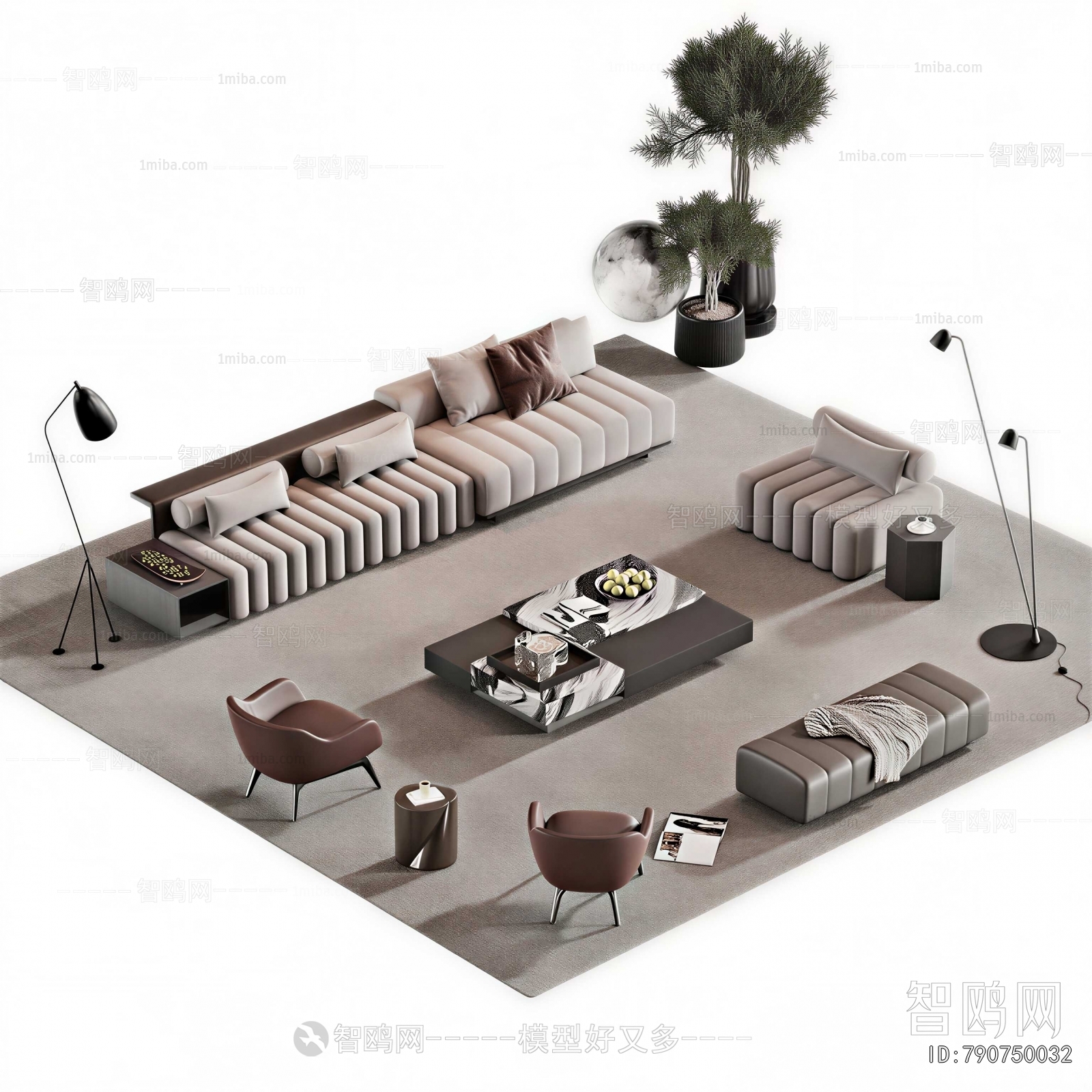 Modern Sofa Combination