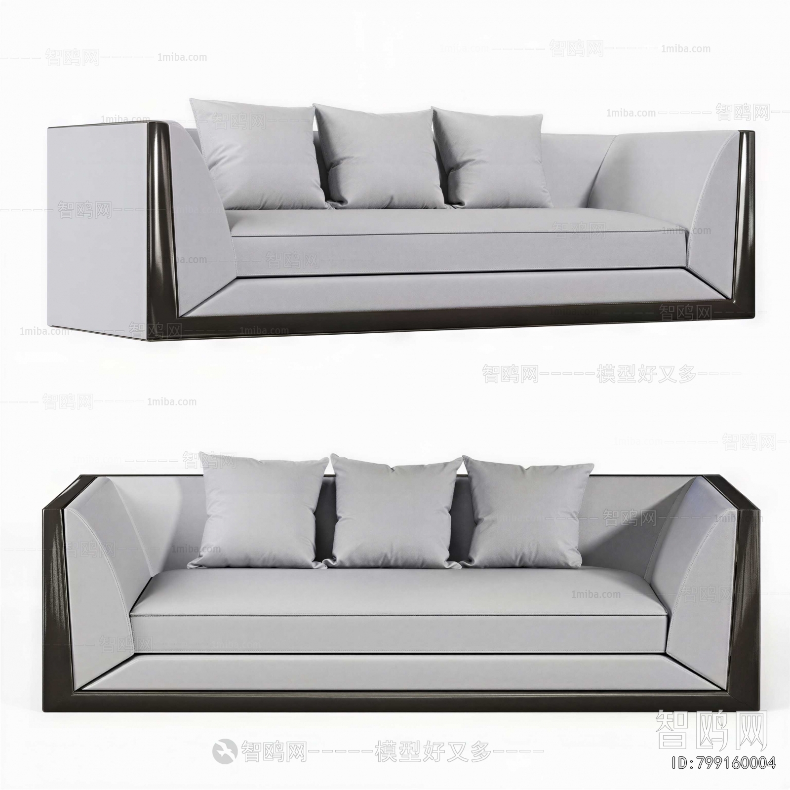 Modern Three-seat Sofa