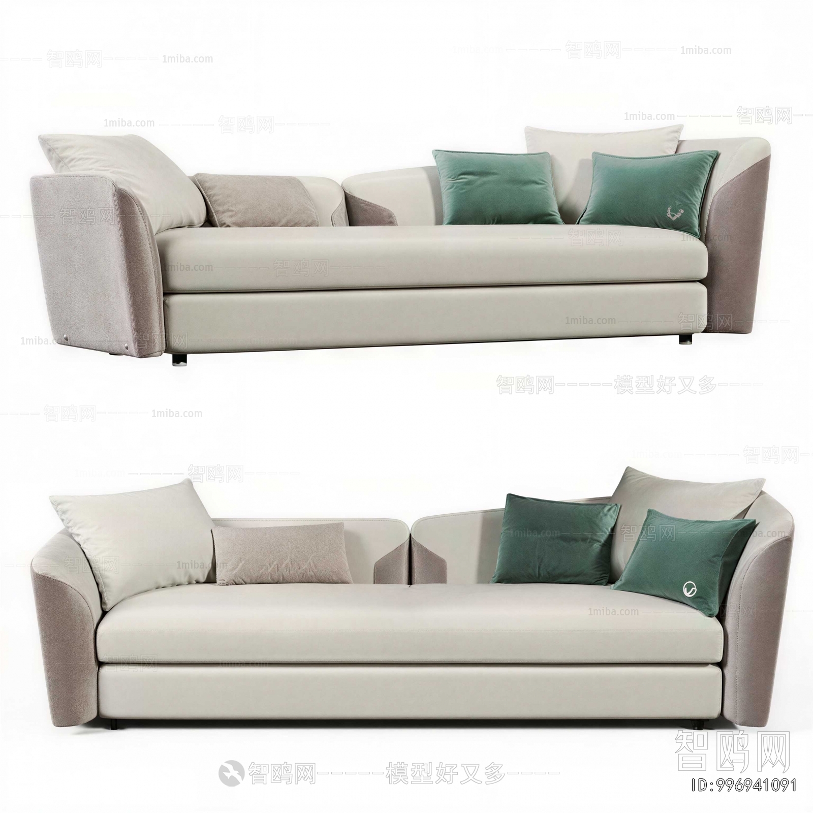 Modern Three-seat Sofa