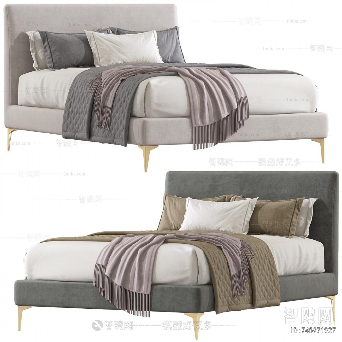 Modern Double Bed
