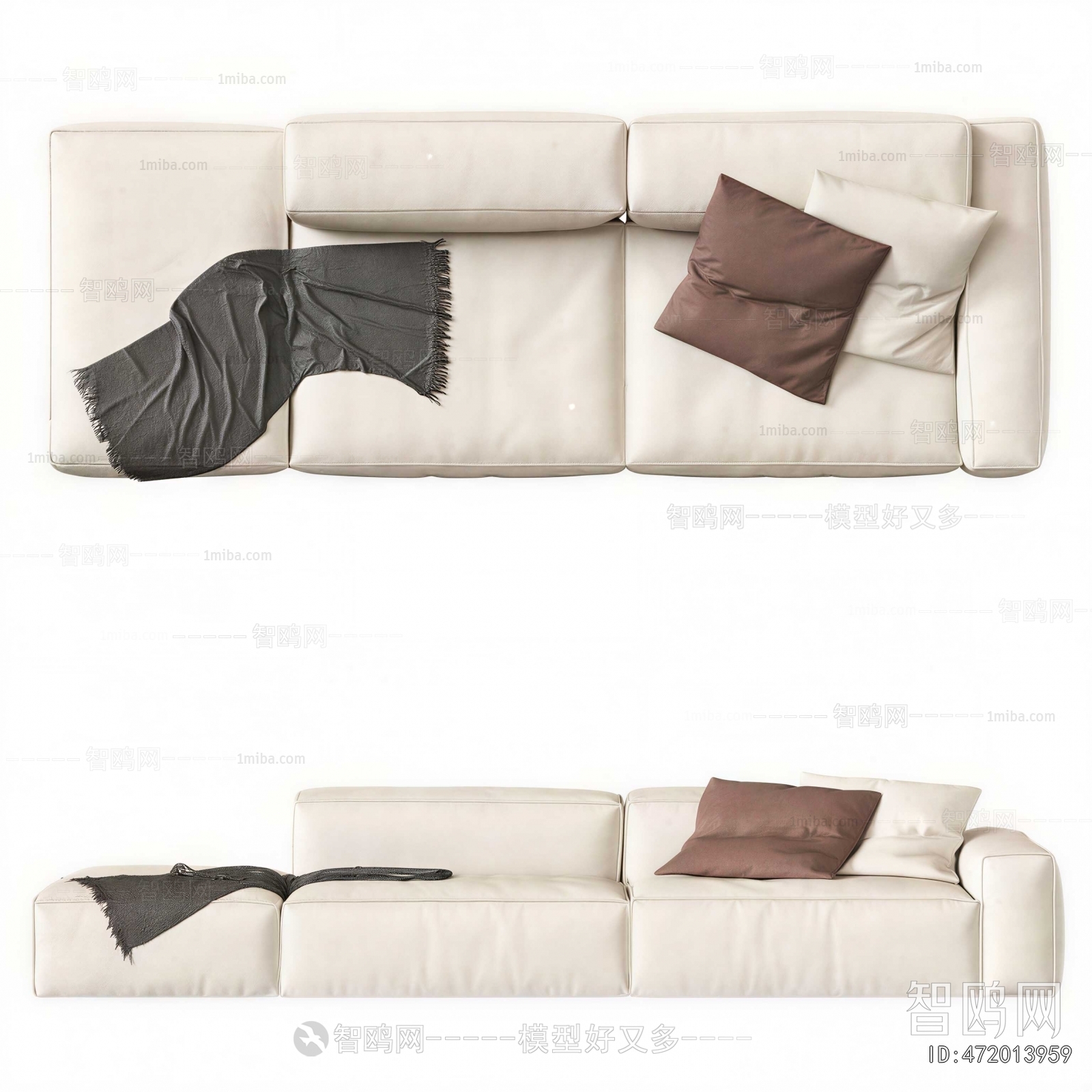 Modern Three-seat Sofa